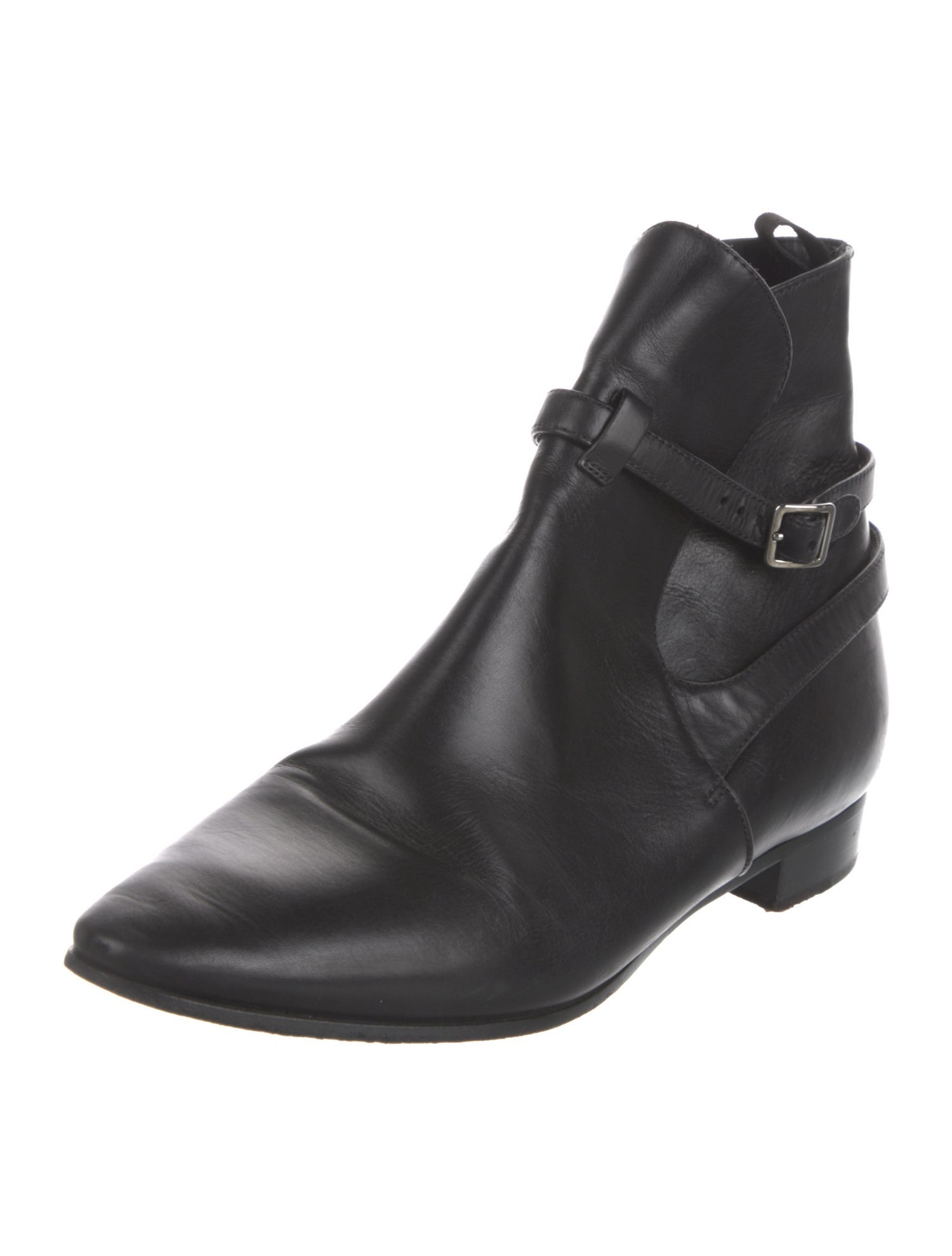 Prada Leather Chelsea Boots