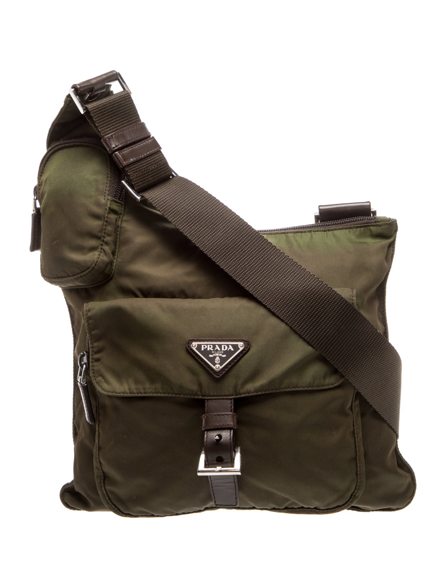 Prada Tessuto Nylon Messenger Bag