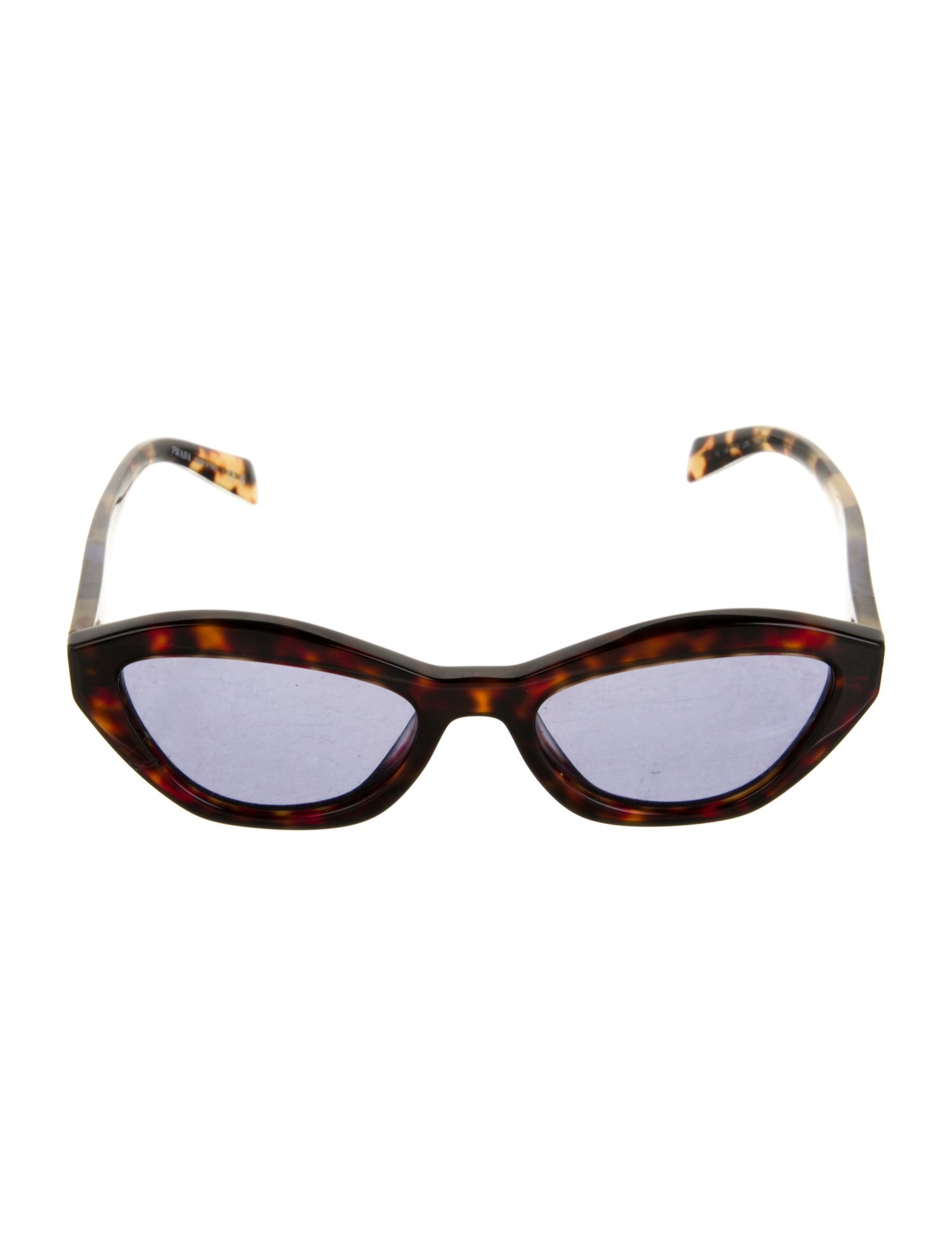 Prada Cat-Eye Tinted Sunglasses