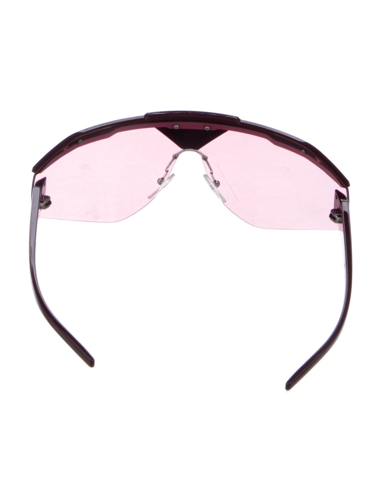 Prada Shield Tinted Sunglasses