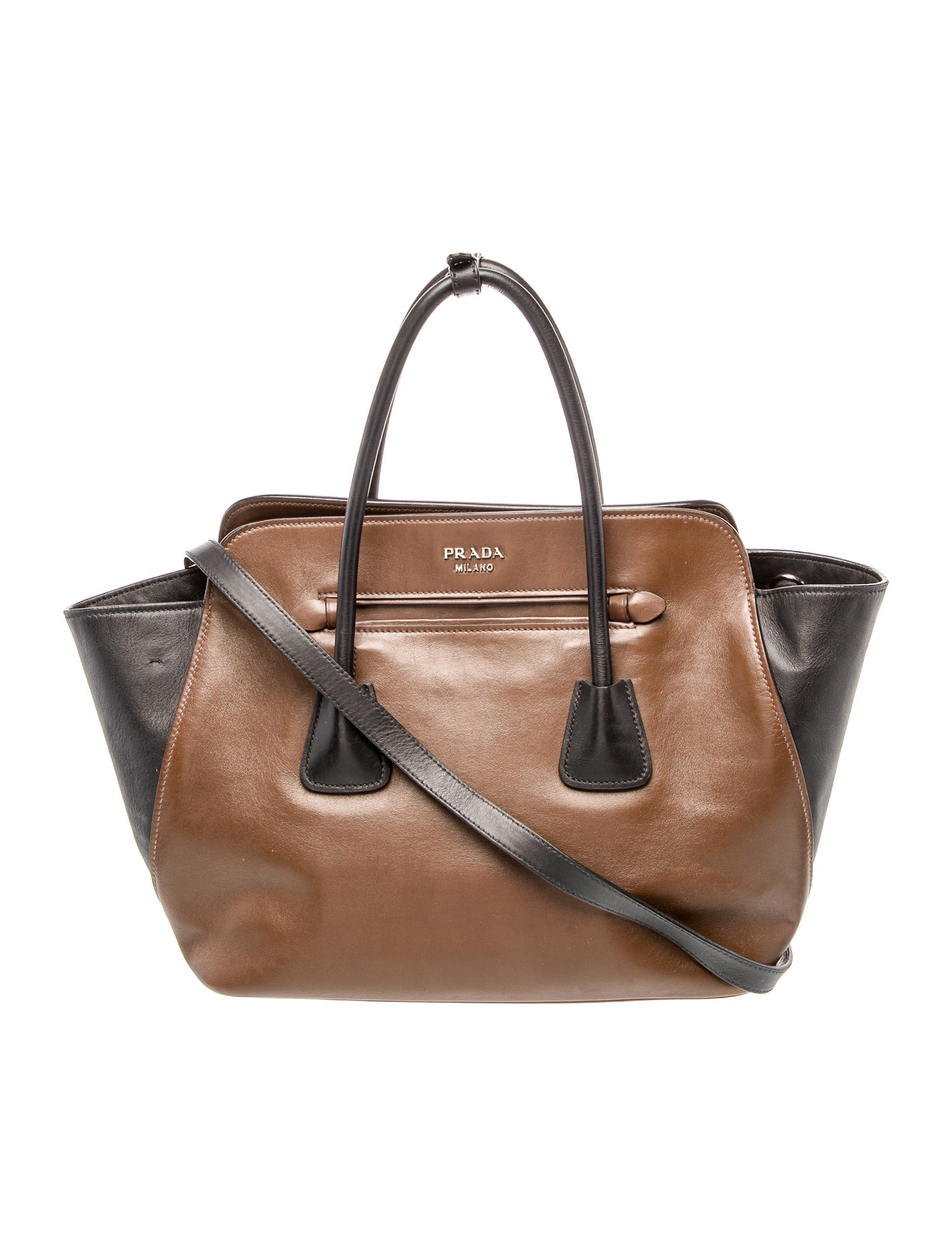 Prada Signature Top Handle Bag