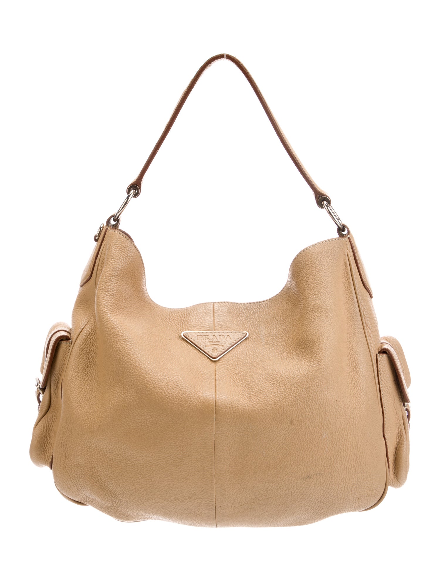 Prada Vitello Daino Leather Top Handle Bag
