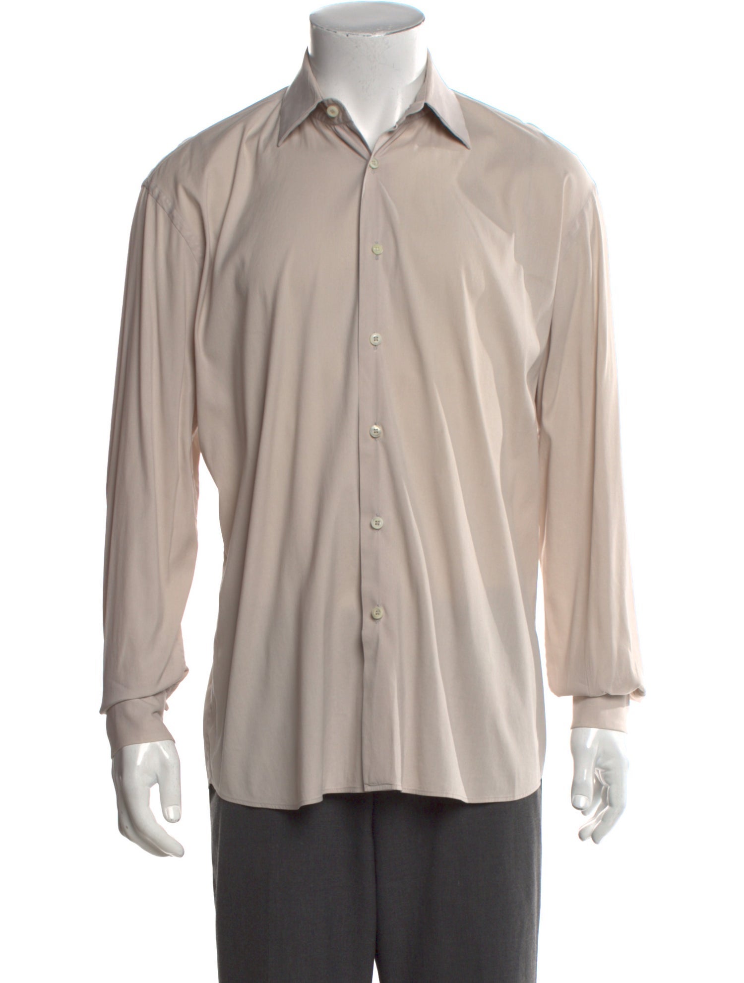 Prada Late 2000's - Early 2010's Long Sleeve Dress Shirt