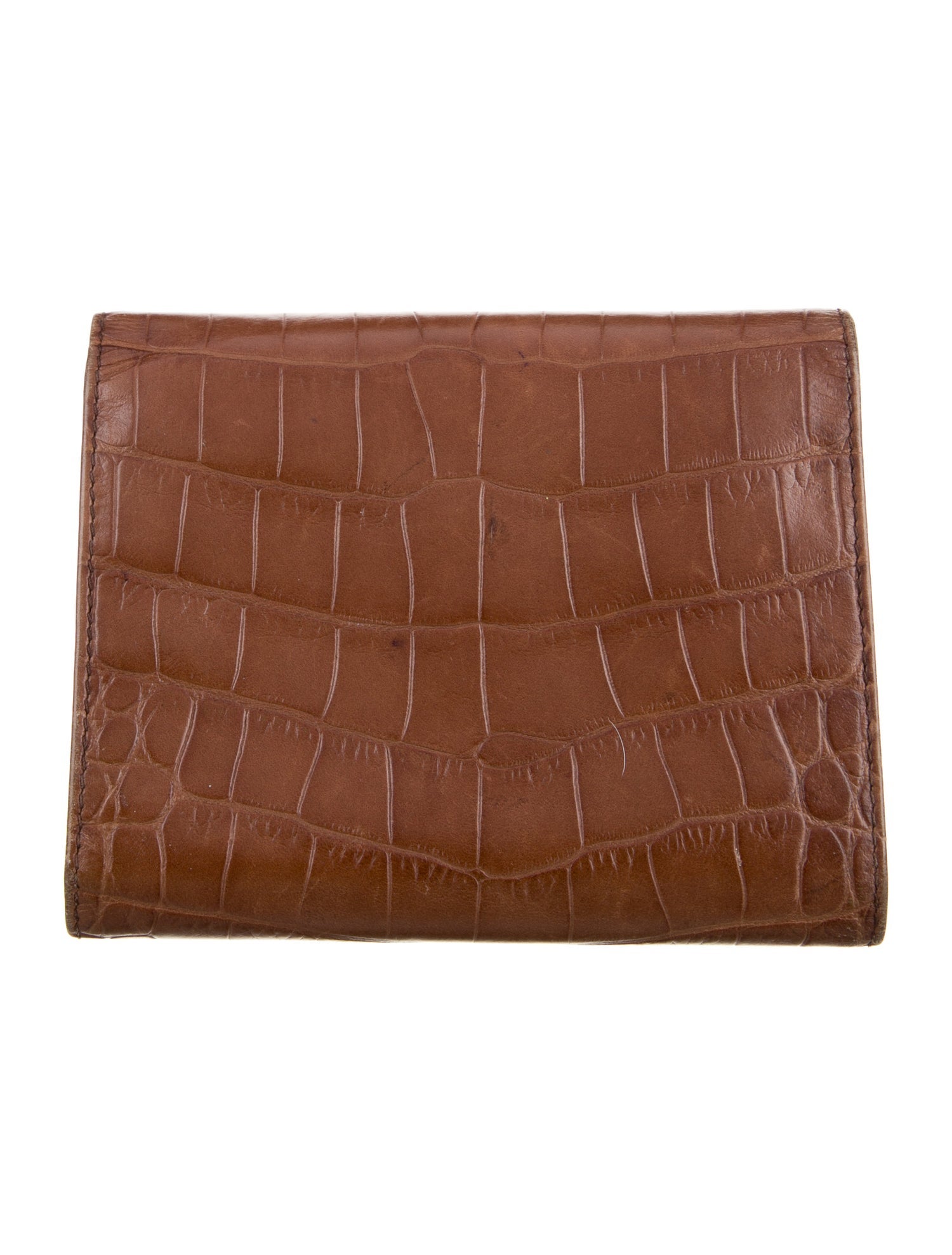 Prada Embossed Leather Wallet