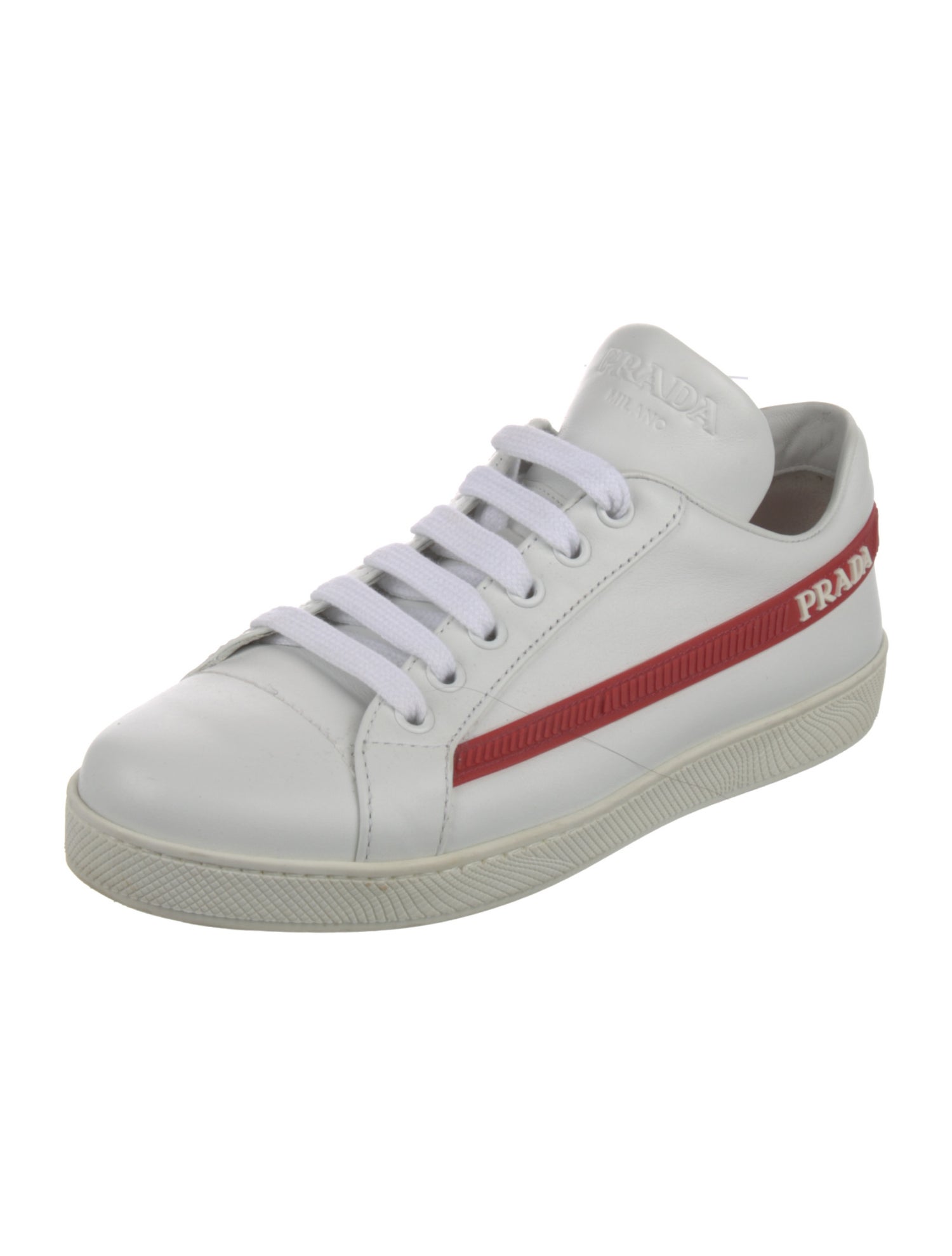 Prada Leather Sneakers