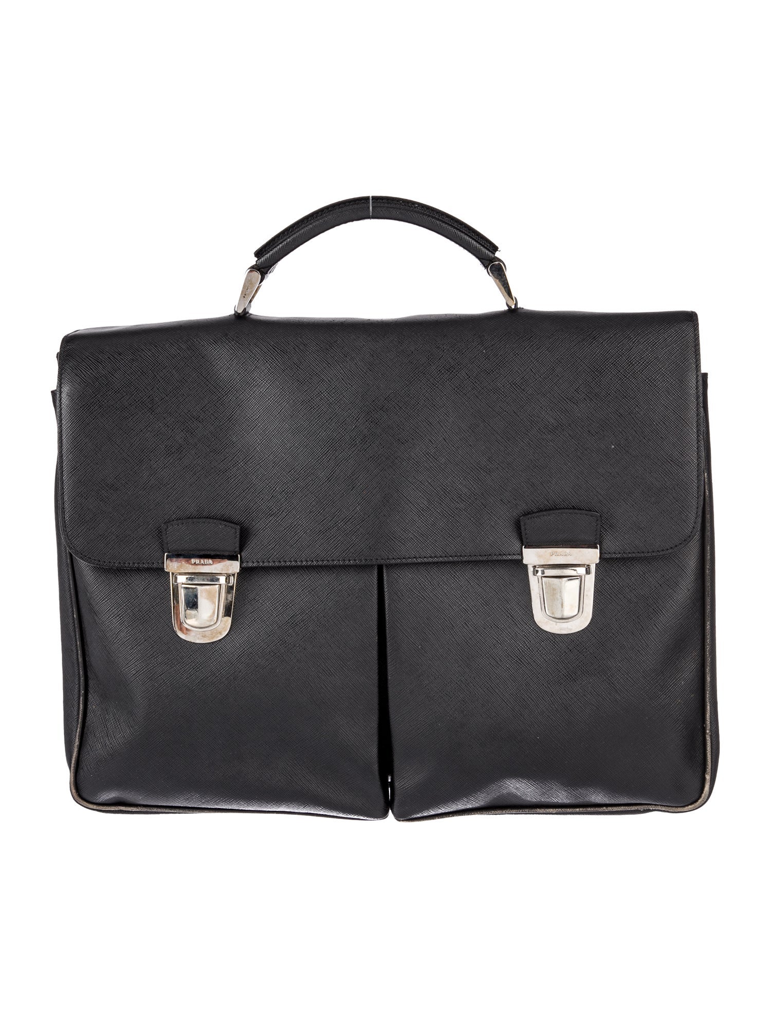 Prada Saffiano Leather Briefcase