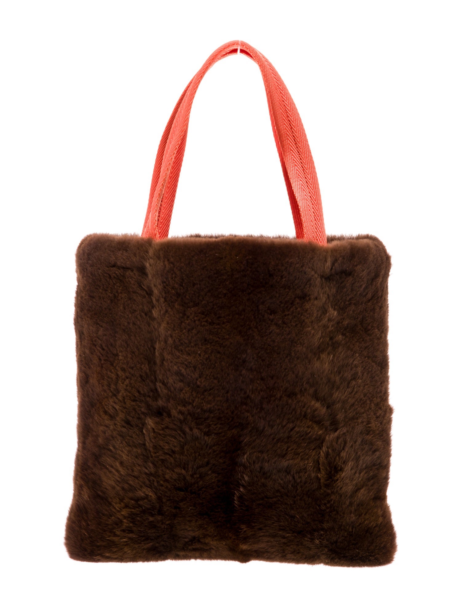 Prada Fur Top Handle Bag Vintage