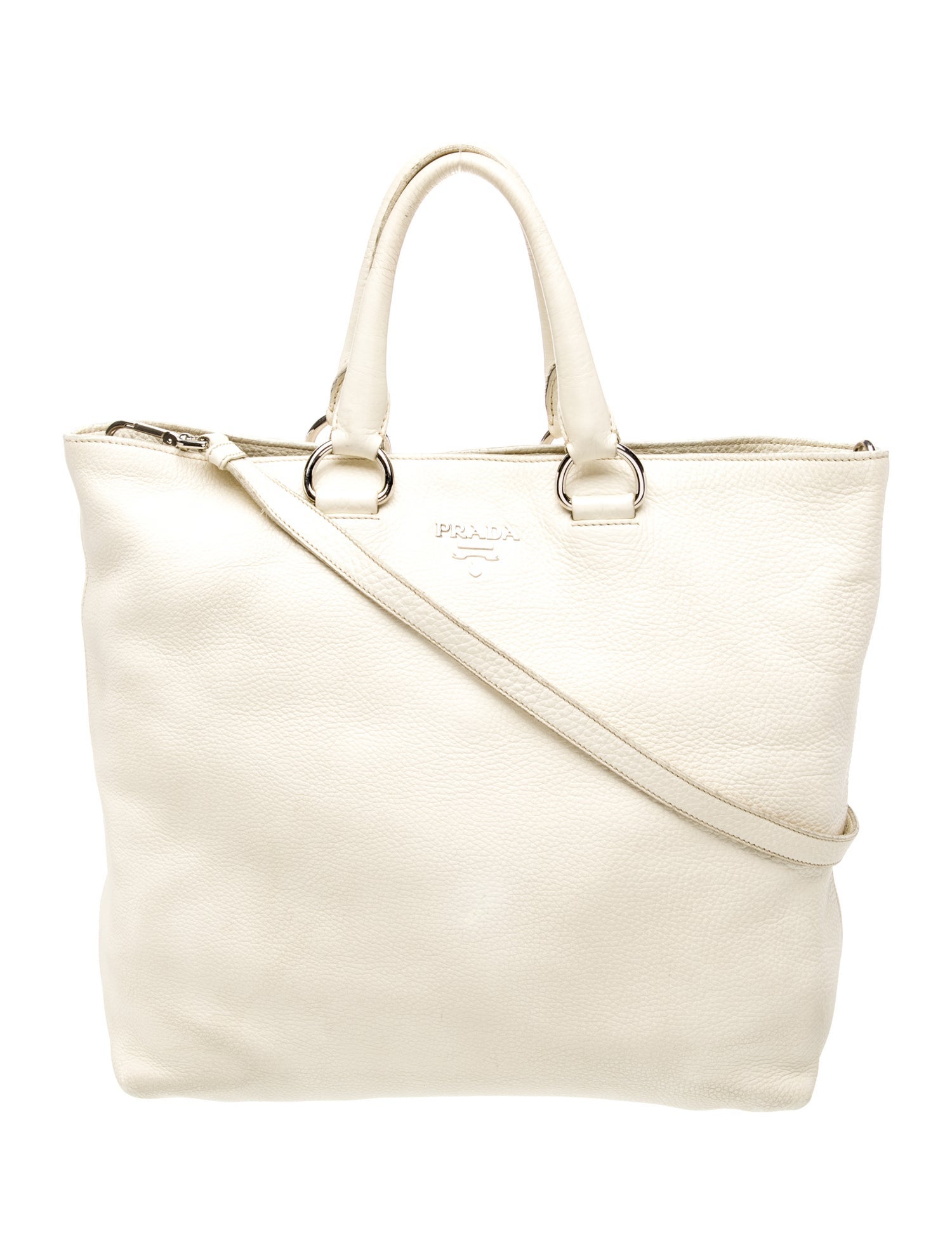 Prada Vitello Daino Leather Crossbody Bag