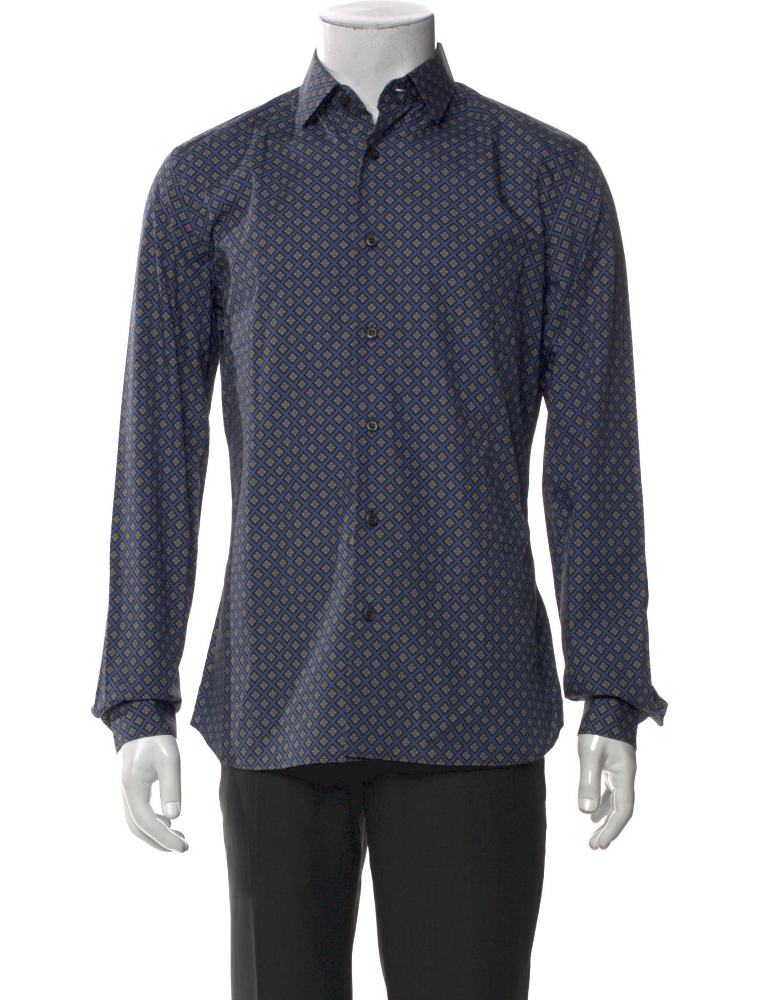 Prada 2014 Printed Shirt w/ Tags
