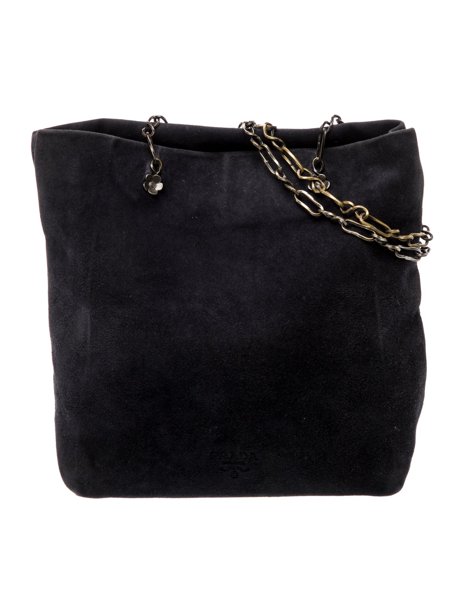 Prada Suede Top Handle Bag