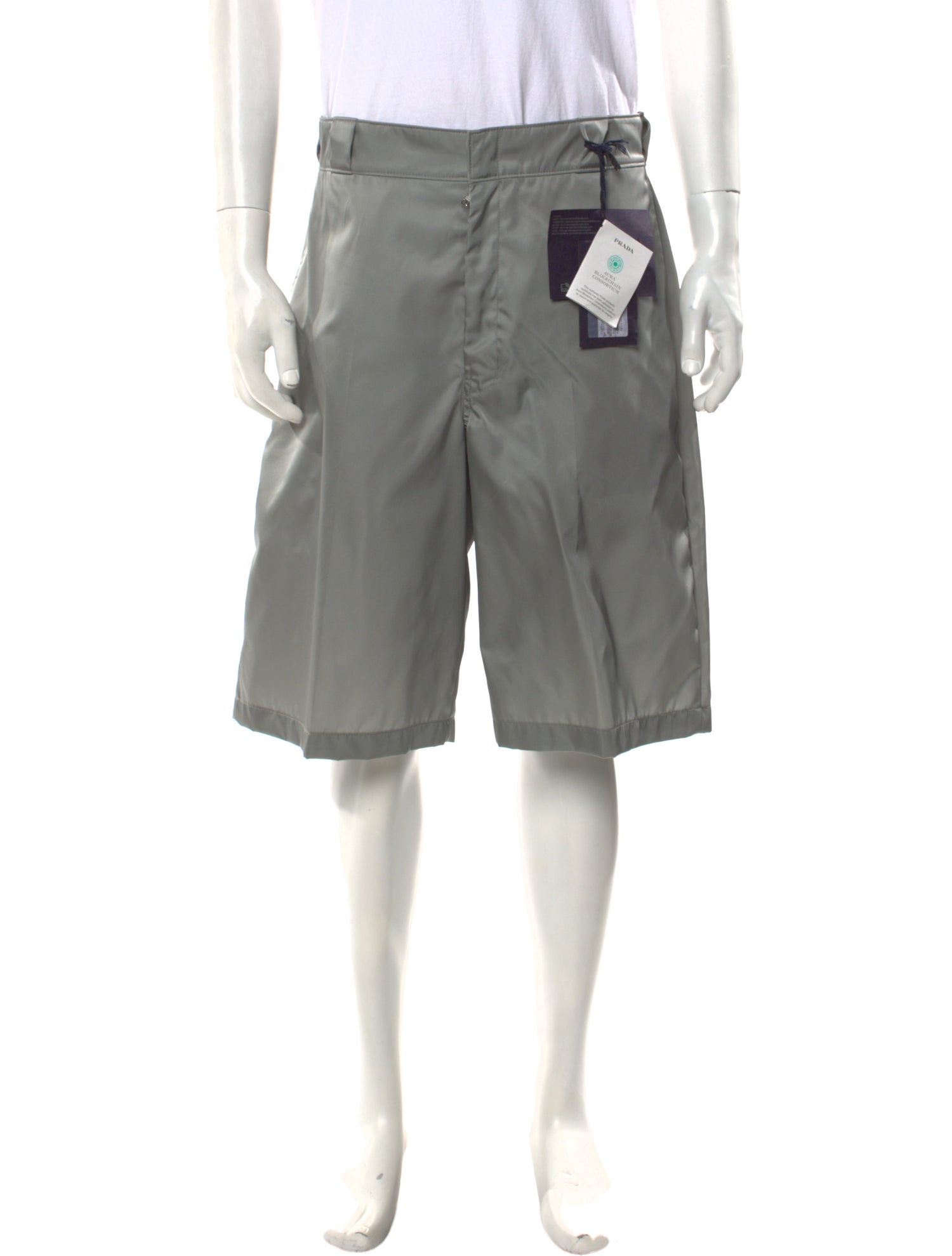Prada 2022 Flat Front Shorts