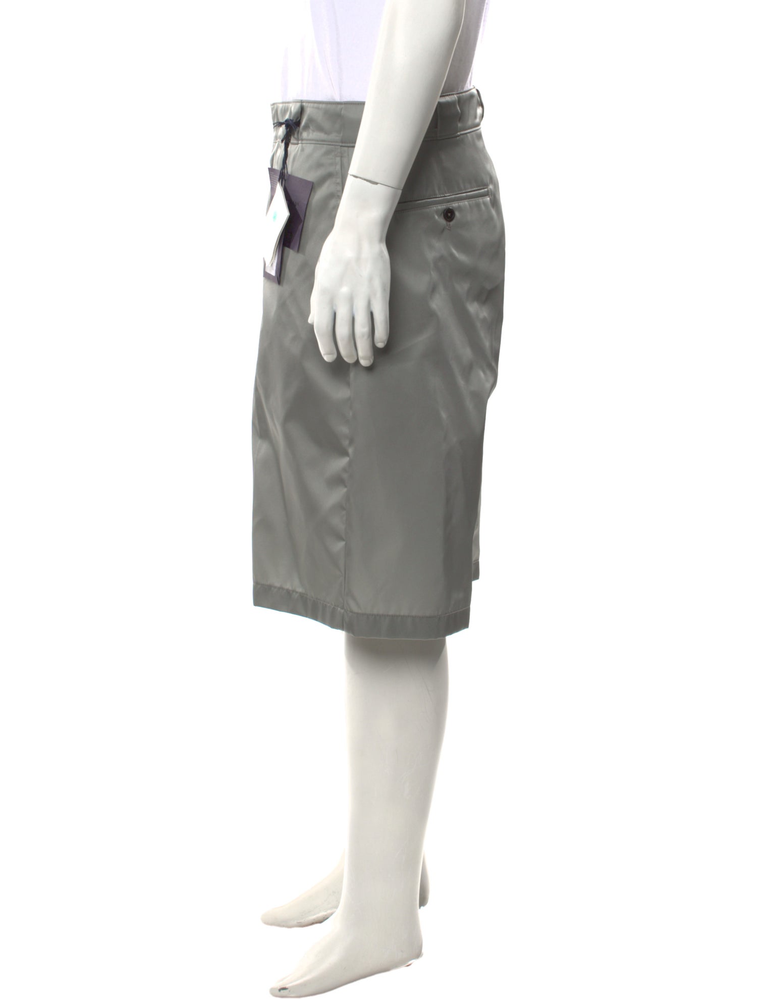 Prada 2022 Flat Front Shorts