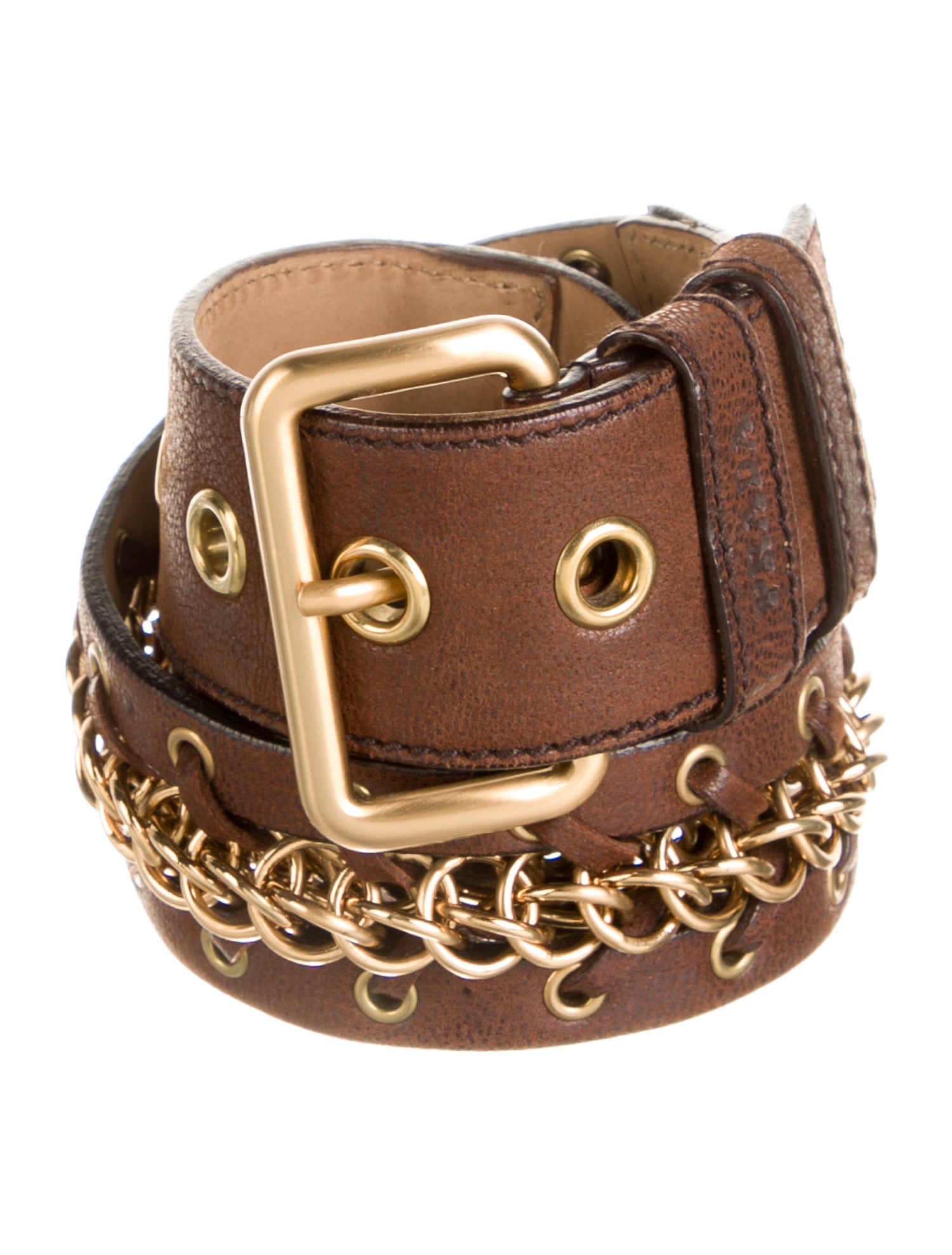 Prada Leather Belt