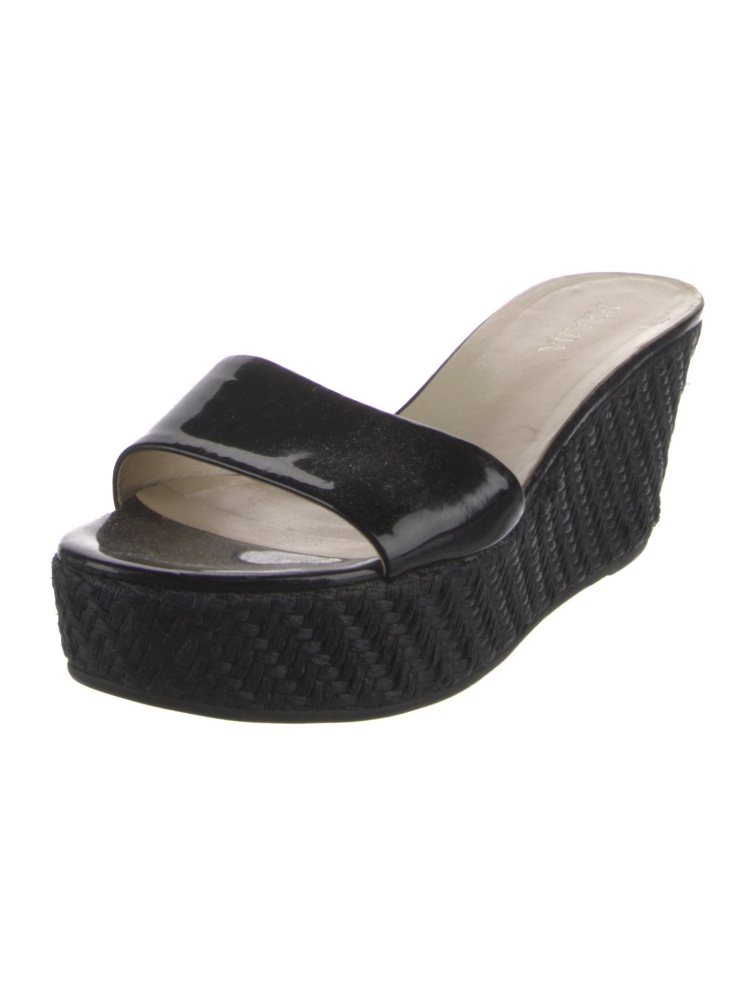 Prada Patent Leather Espadrilles