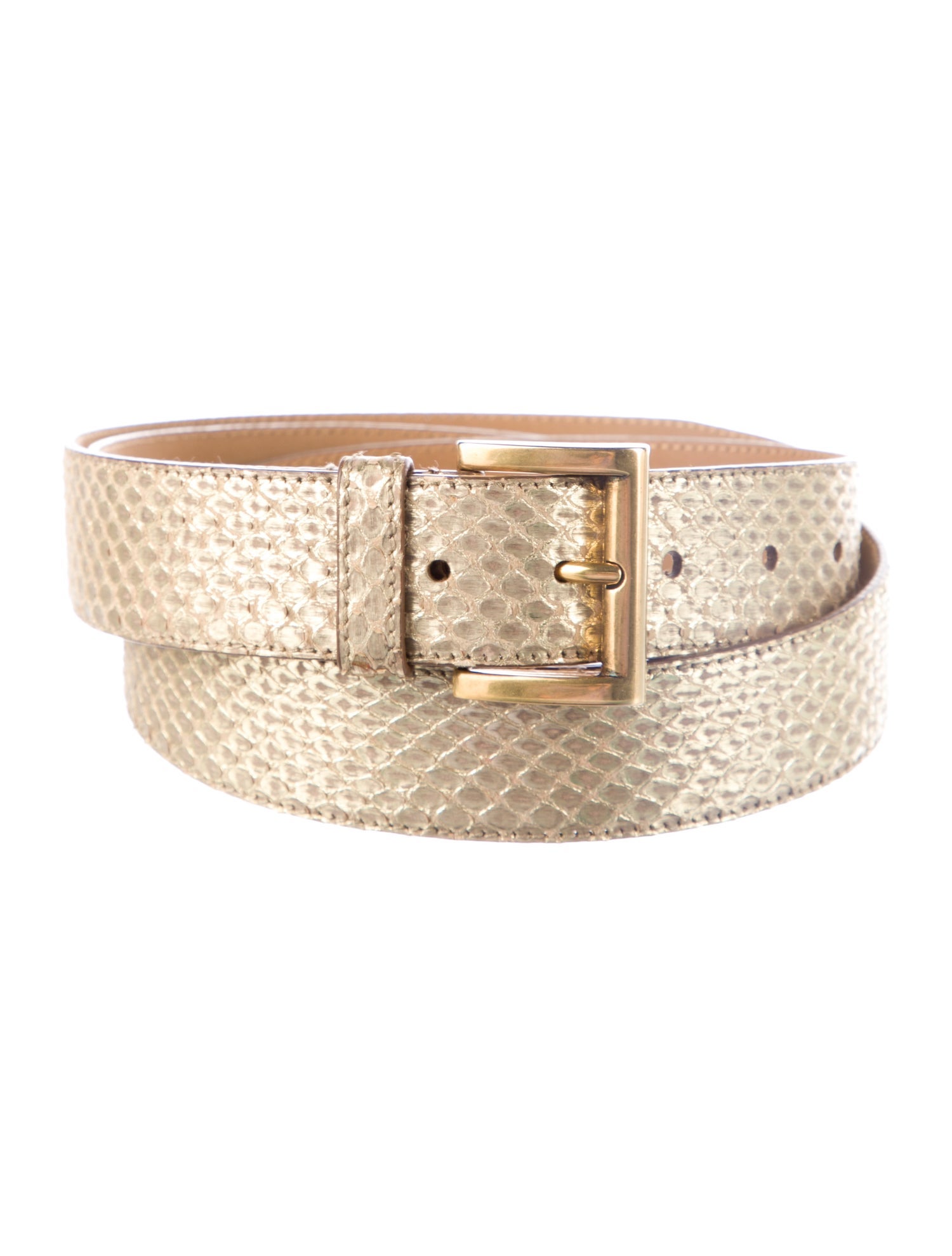 Prada Snakeskin Belt