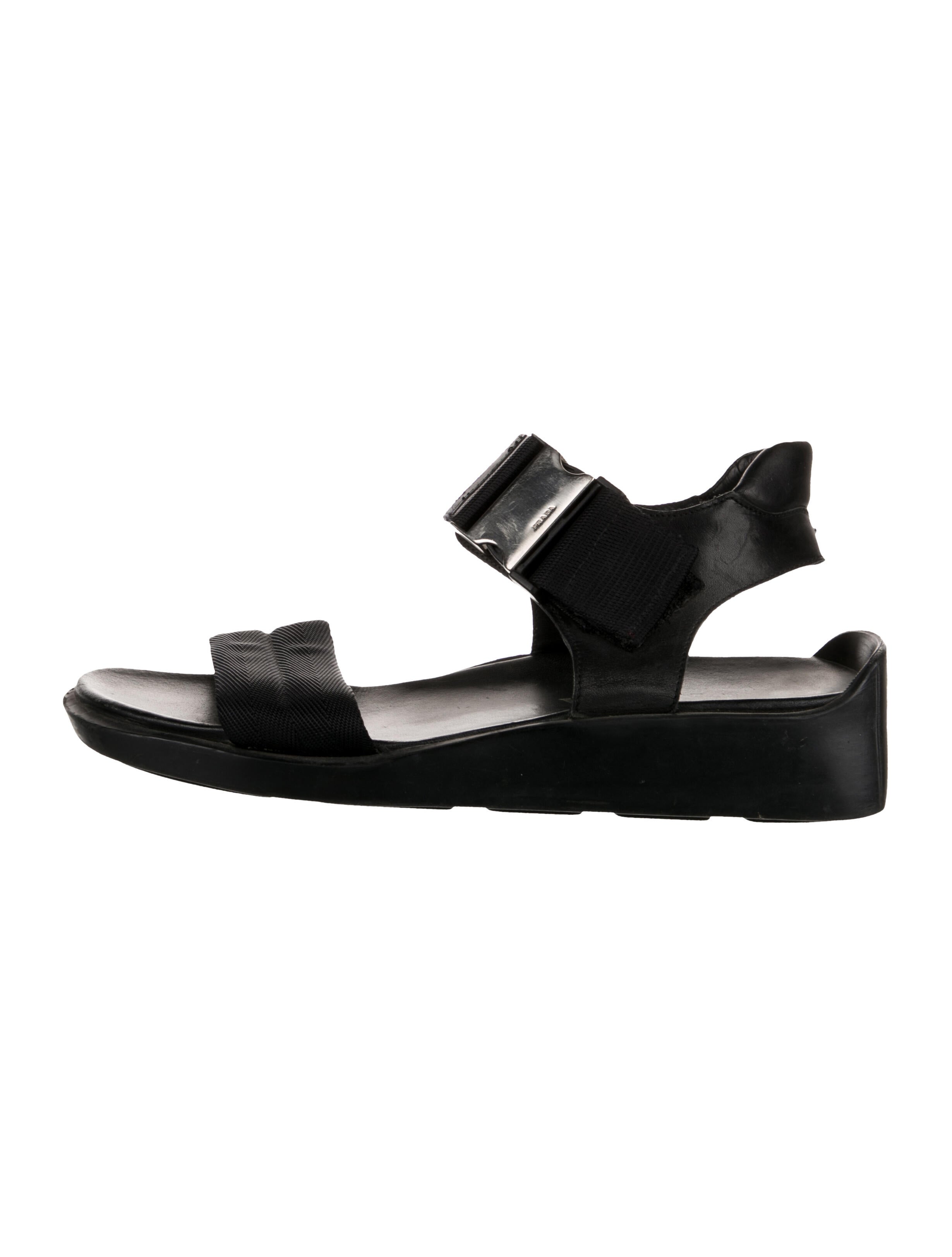 Prada Leather Sandals