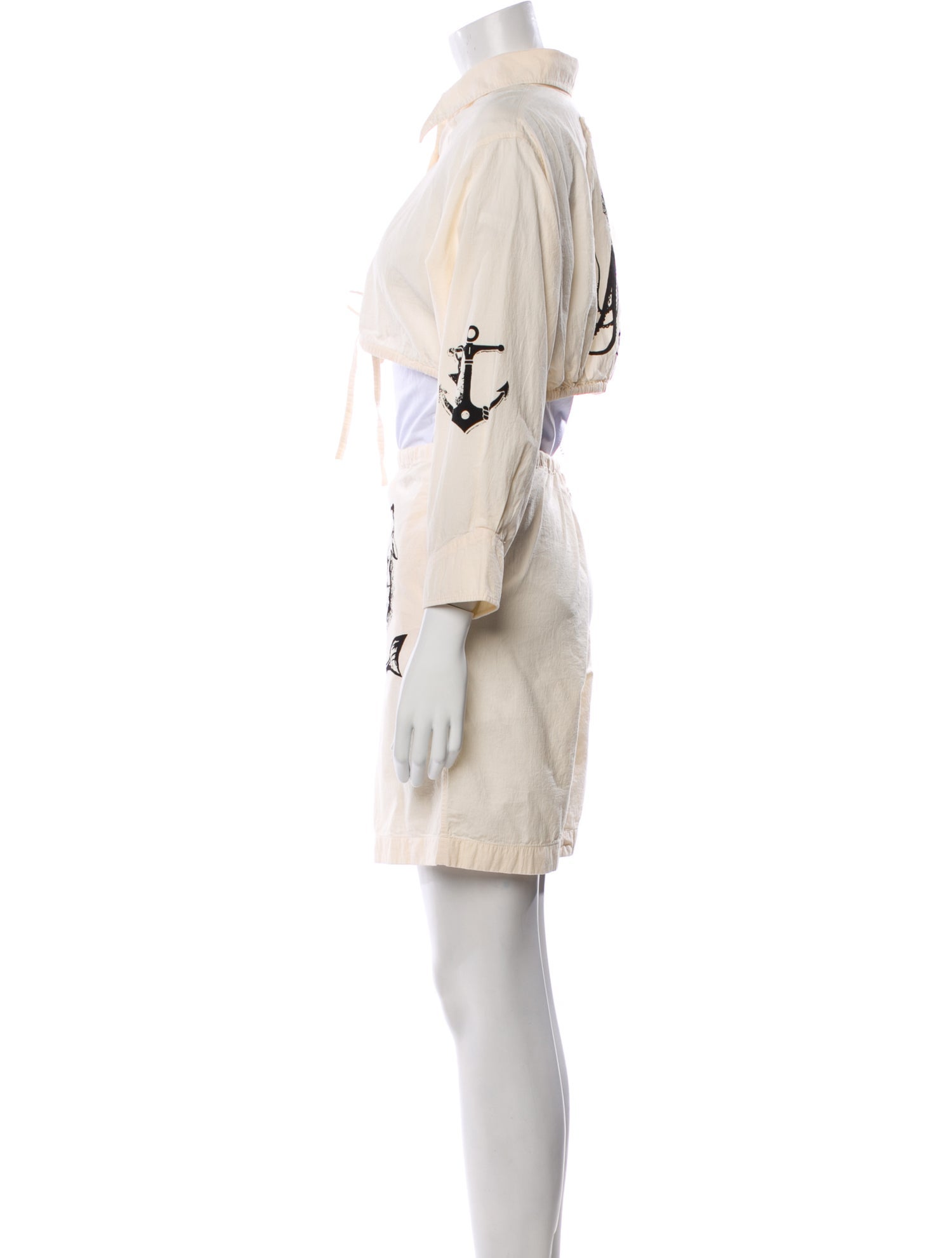 Prada 2022 Linen Short Set