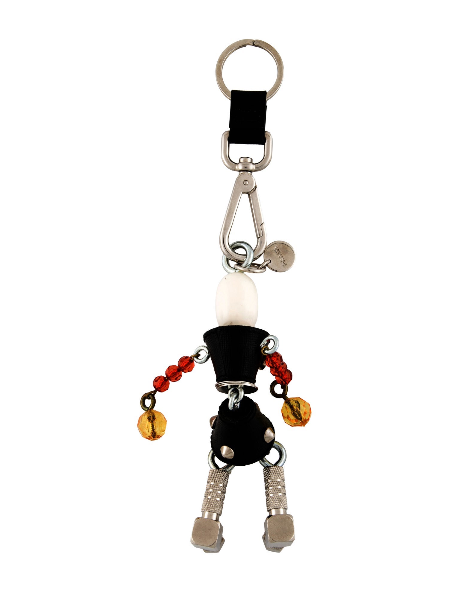 Prada Women's Metal Keychain