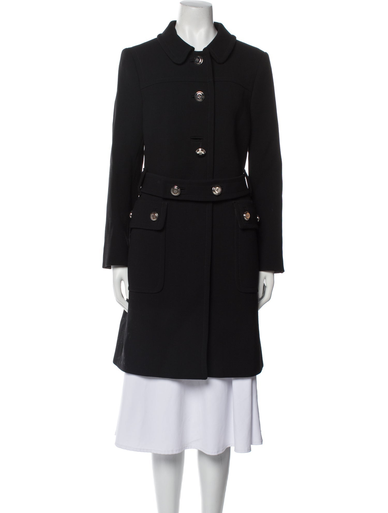 Prada 2011 Virgin Wool Trench Coat