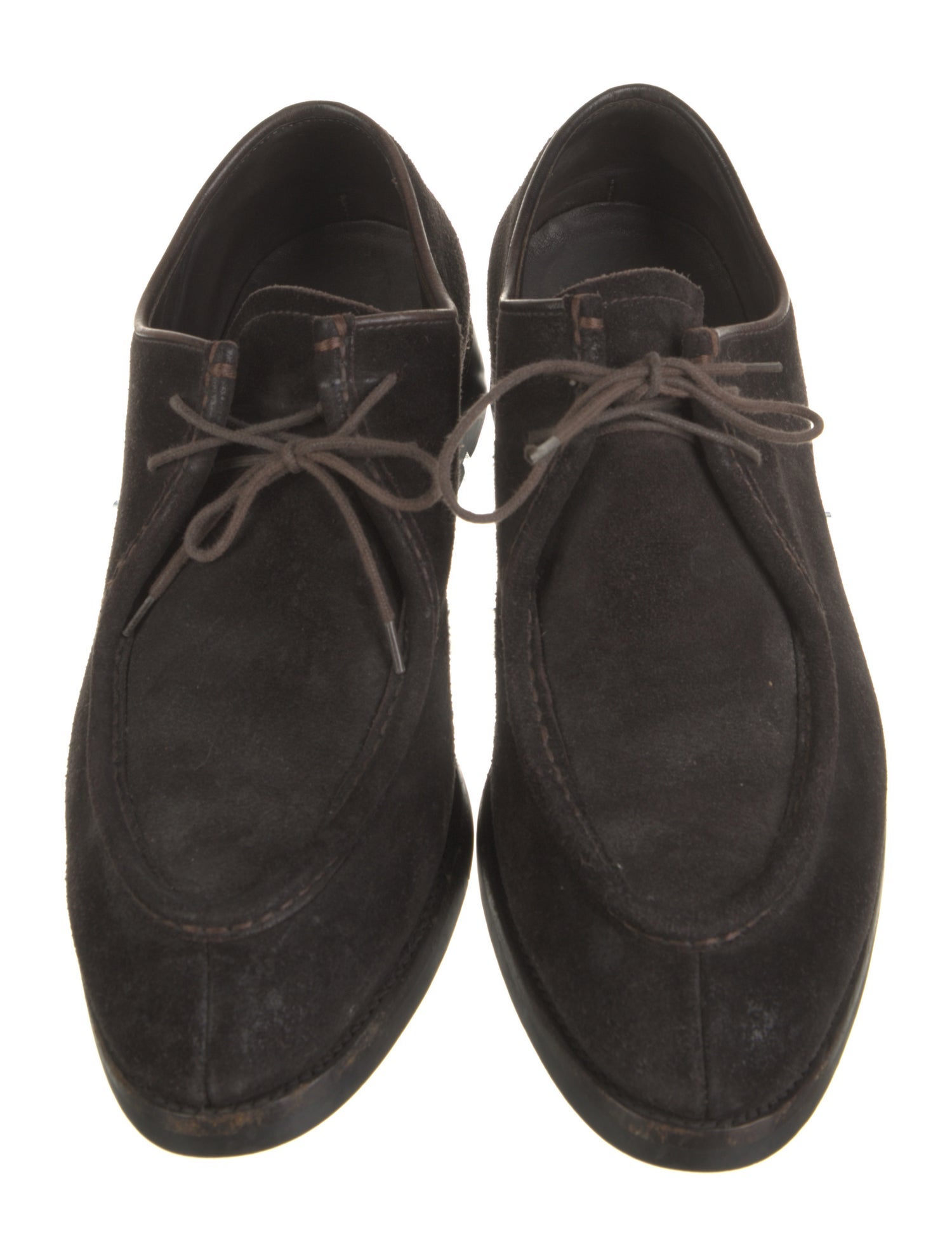 Prada Suede Dress Loafers