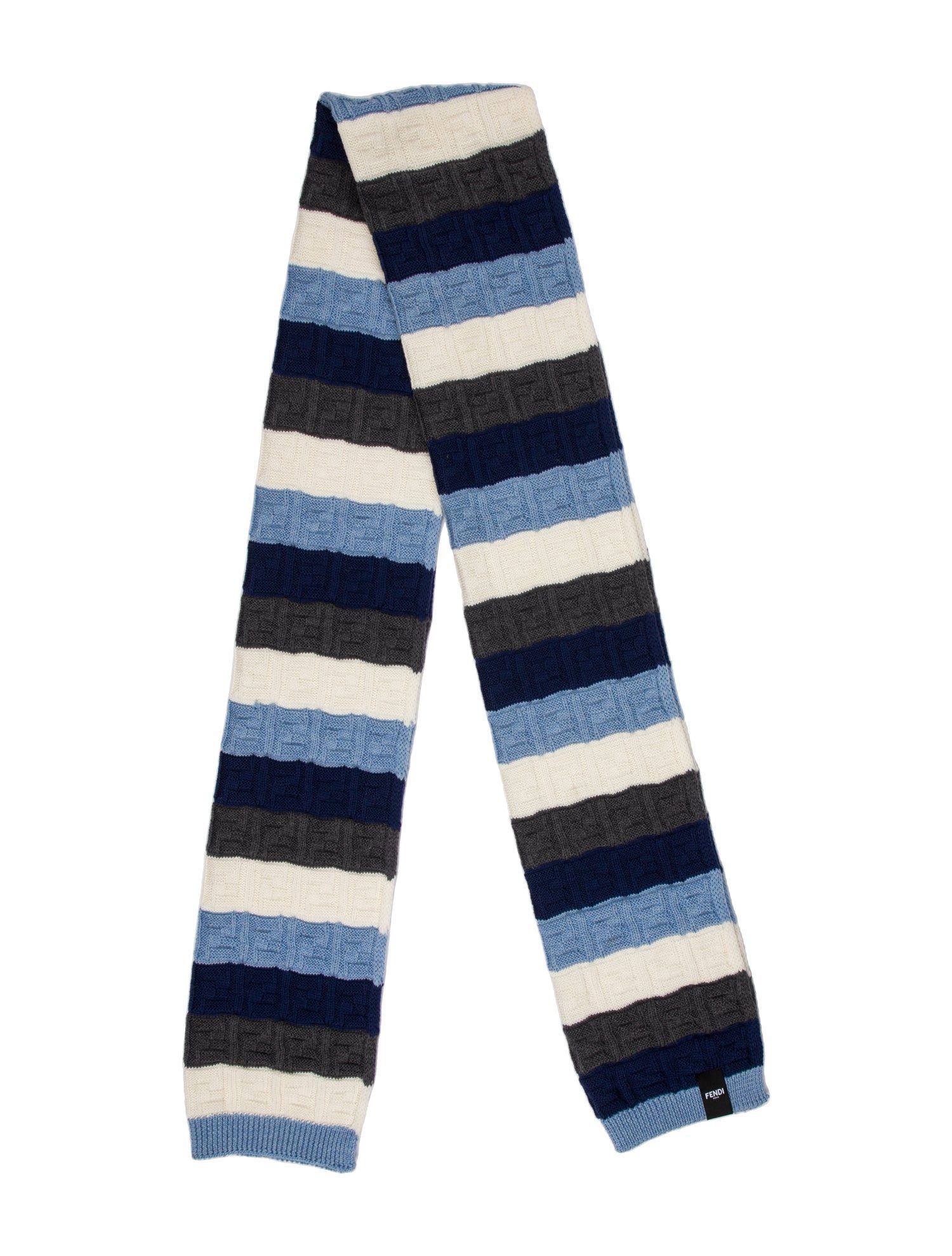 Fendi Striped Scarf