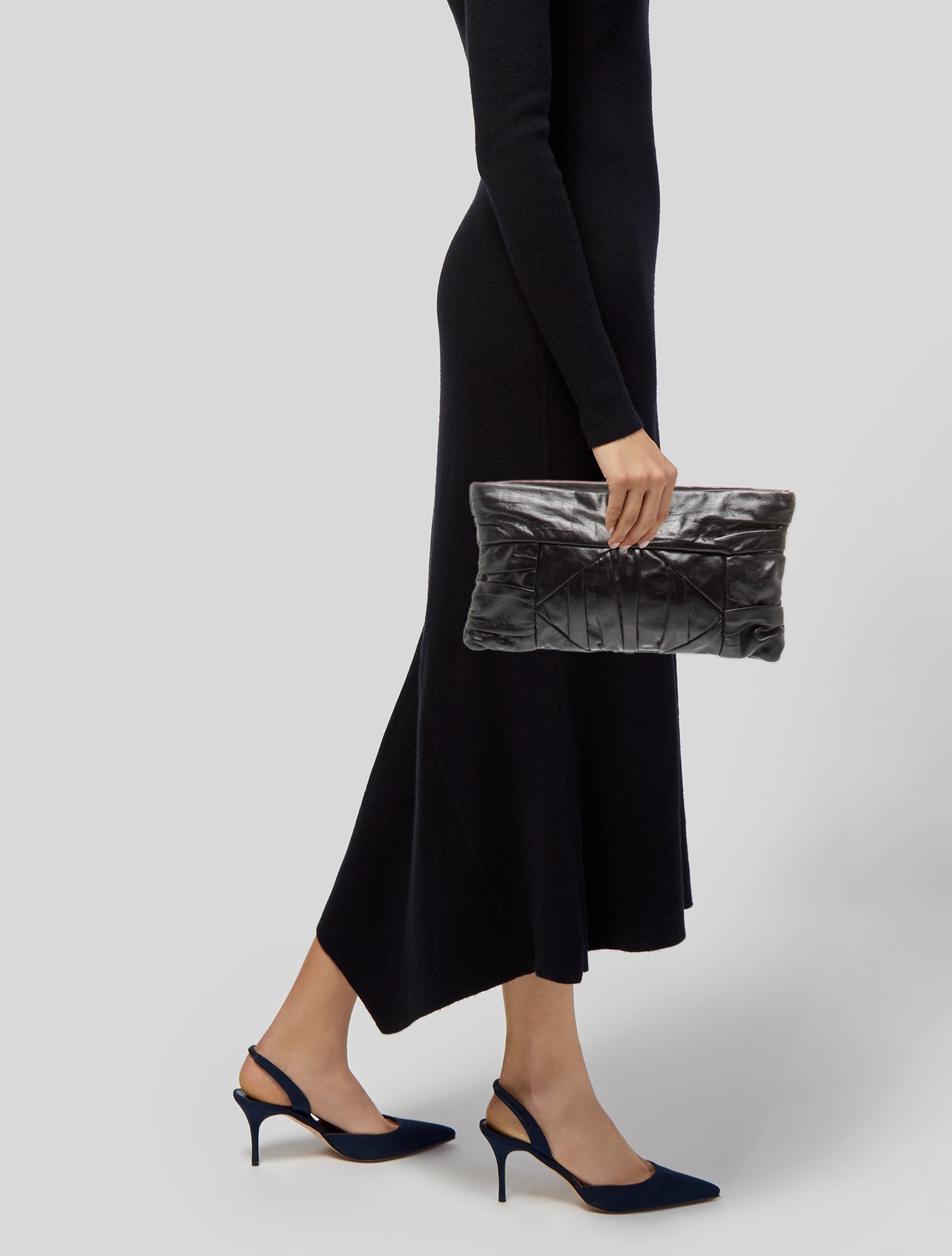 Prada Leather Clutch