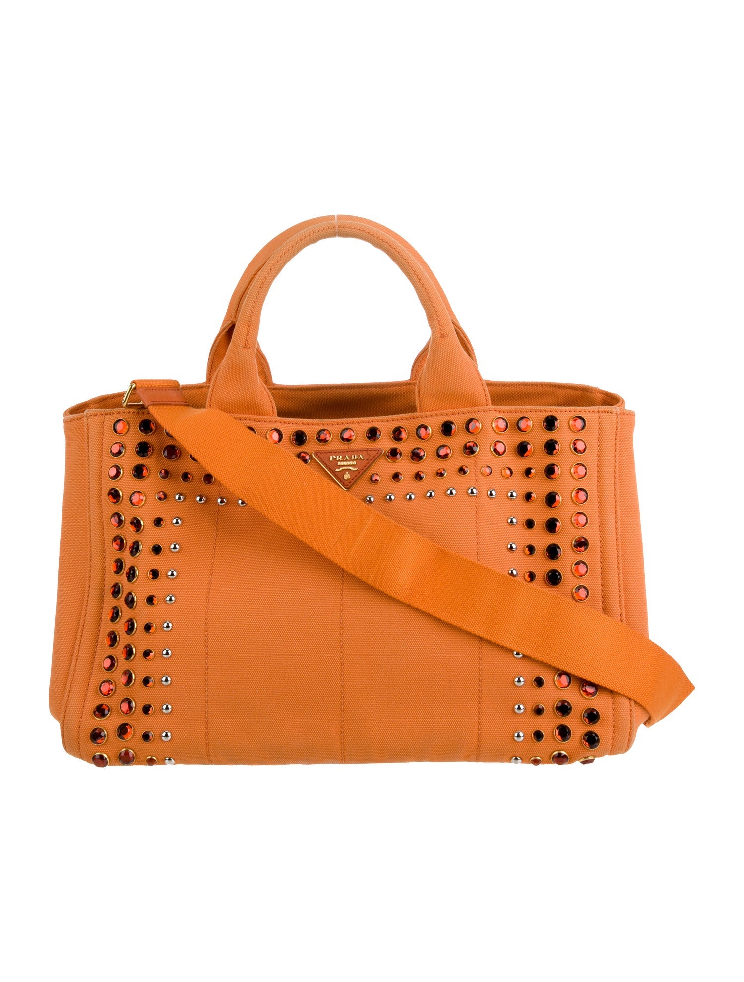 Prada Canvas Crossbody Bag