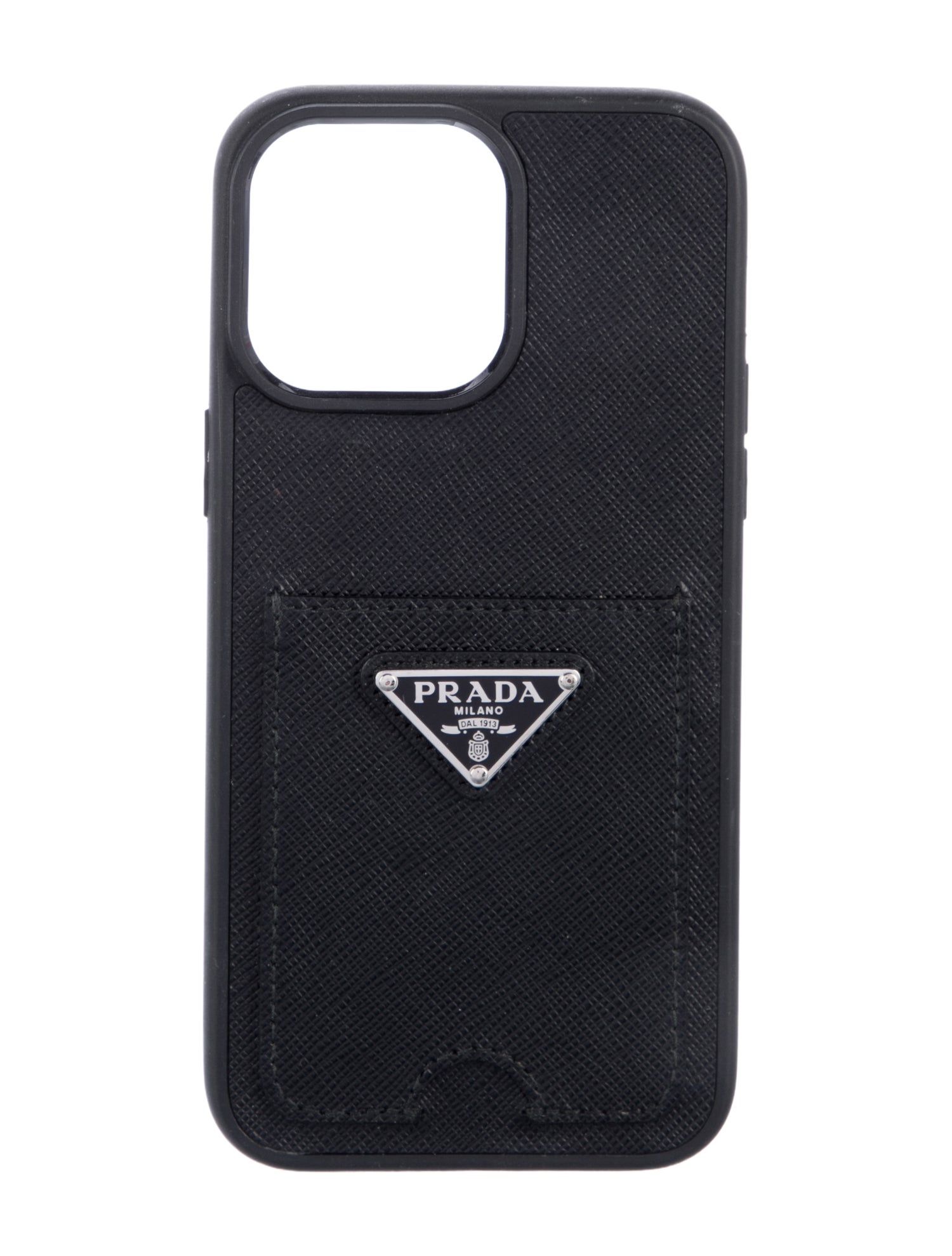 Prada Leather iPhone 14 Pro Max Case