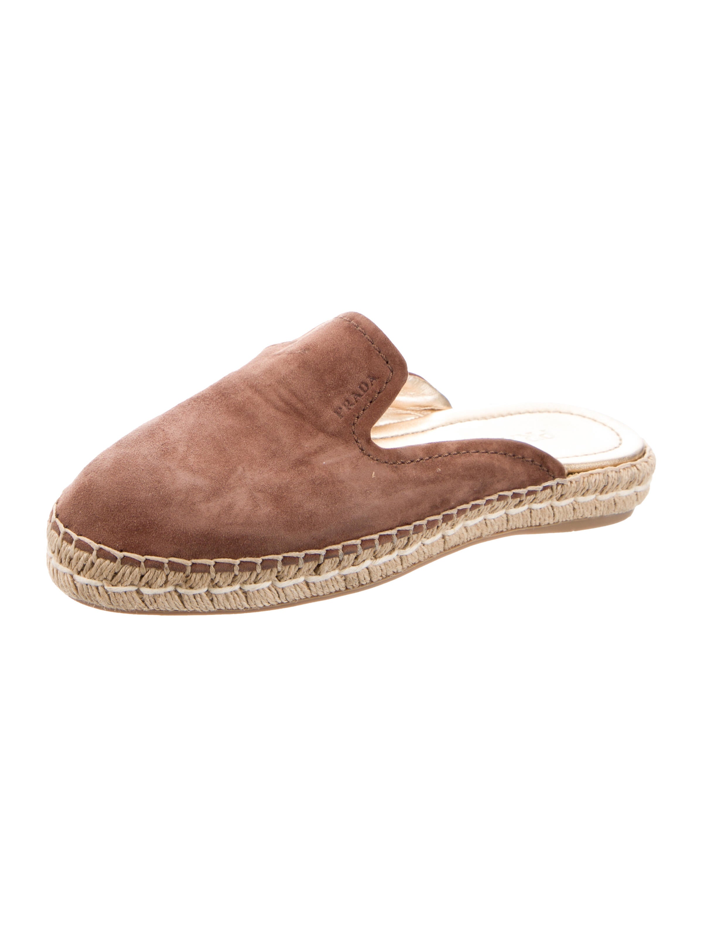 Prada Suede Mules