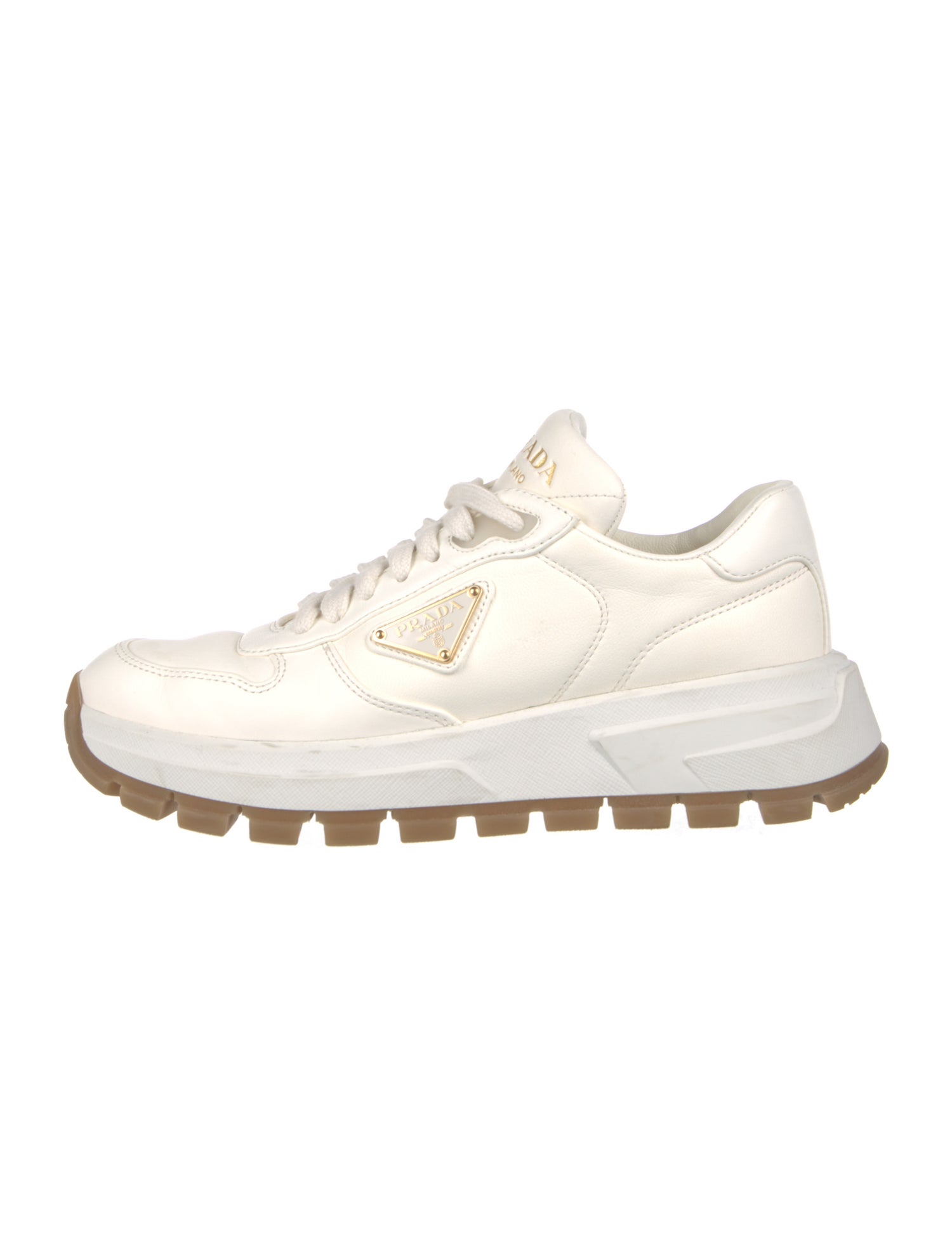 Prada Leather Sneakers