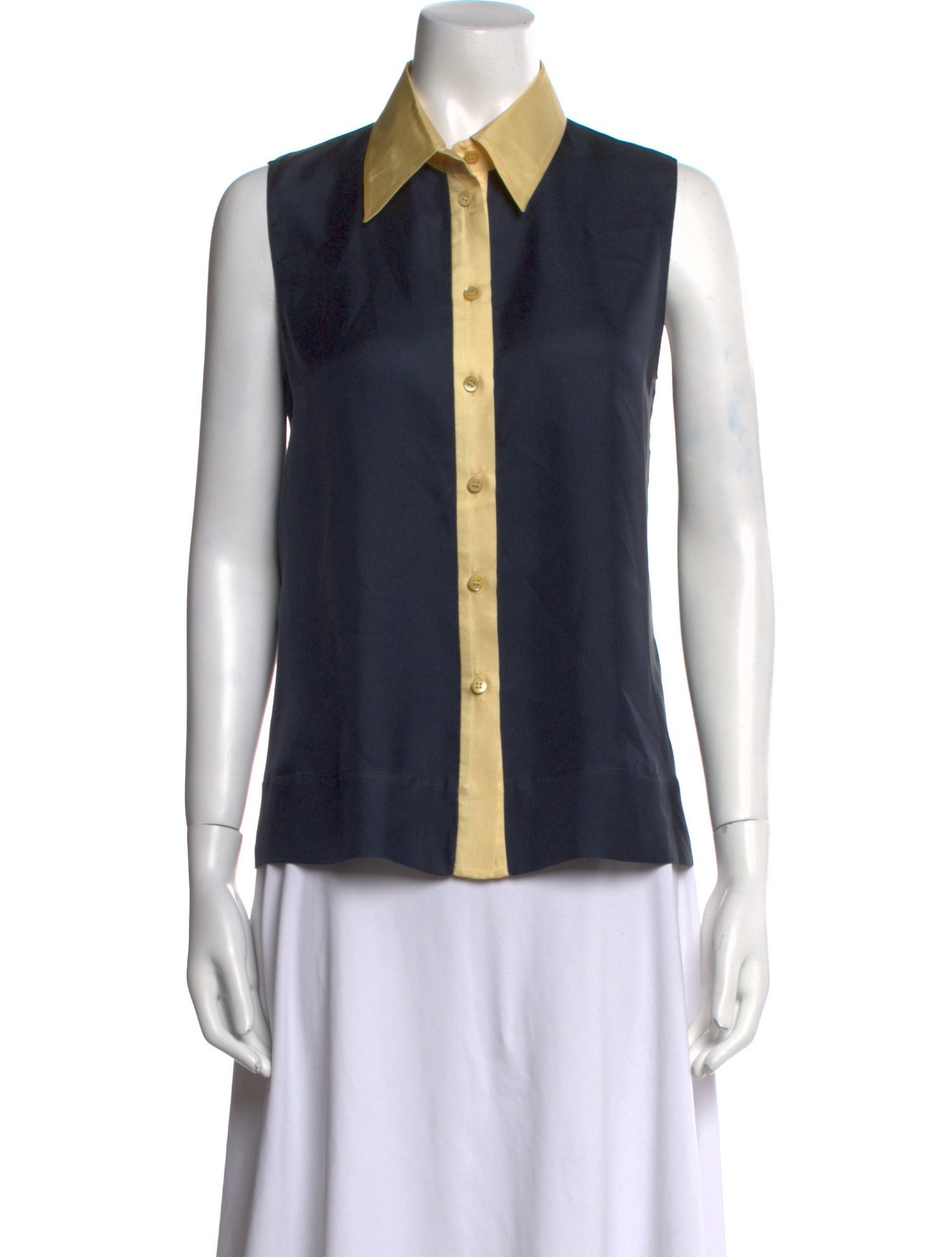 Prada Vintage 2010 Button-Up Top