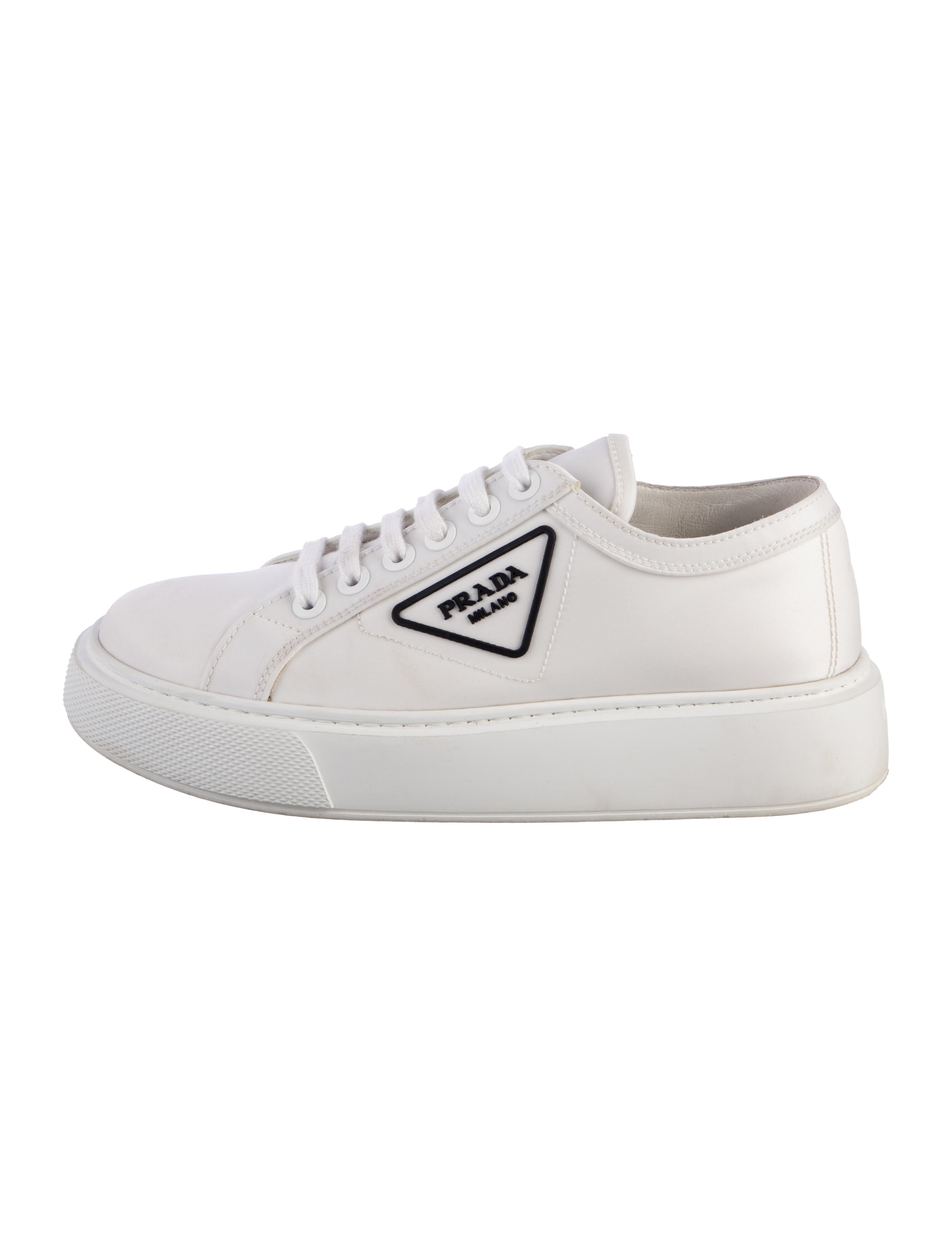 Prada Leather Sneakers