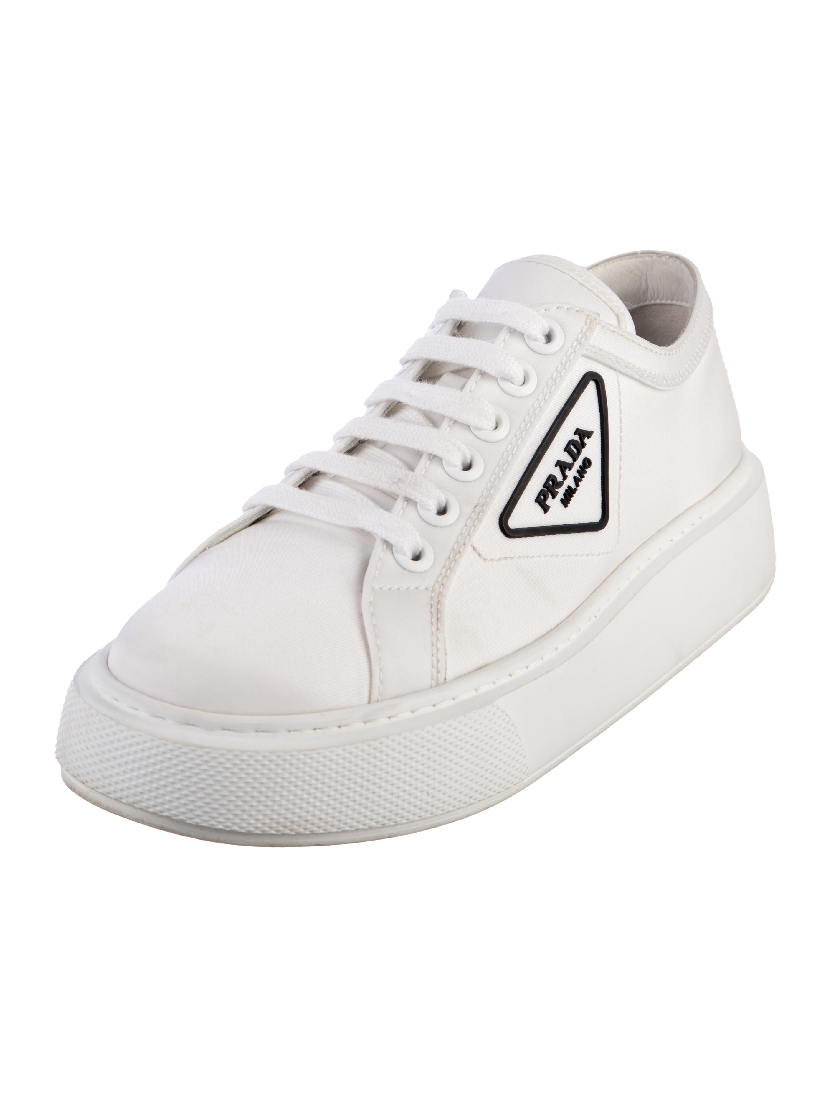 Prada Leather Sneakers