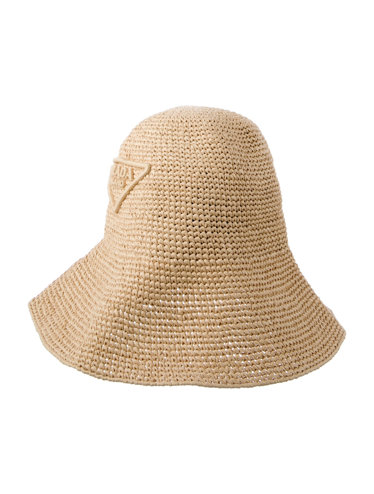Prada Raffia Bucket Hat