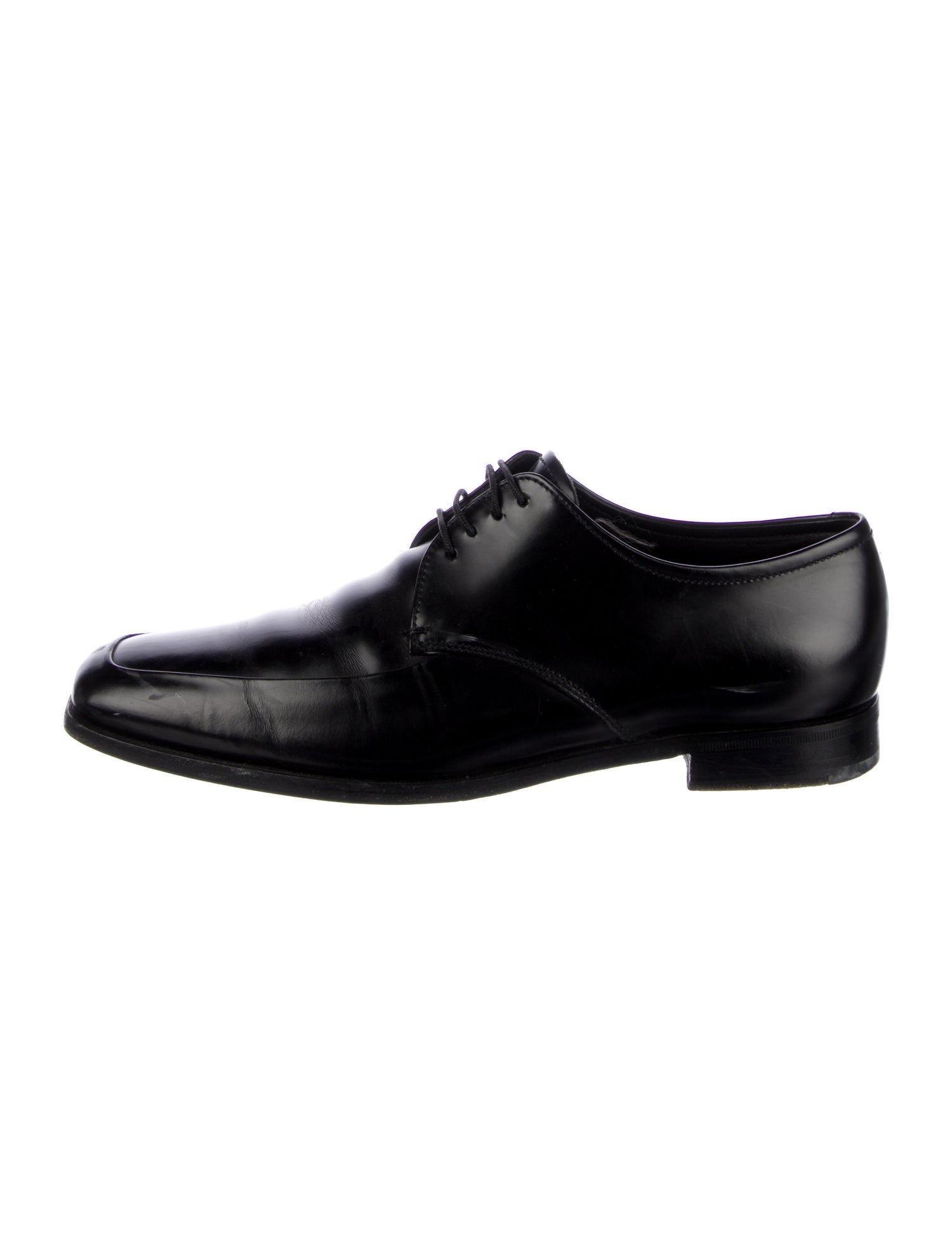 Prada Leather Derby Shoes