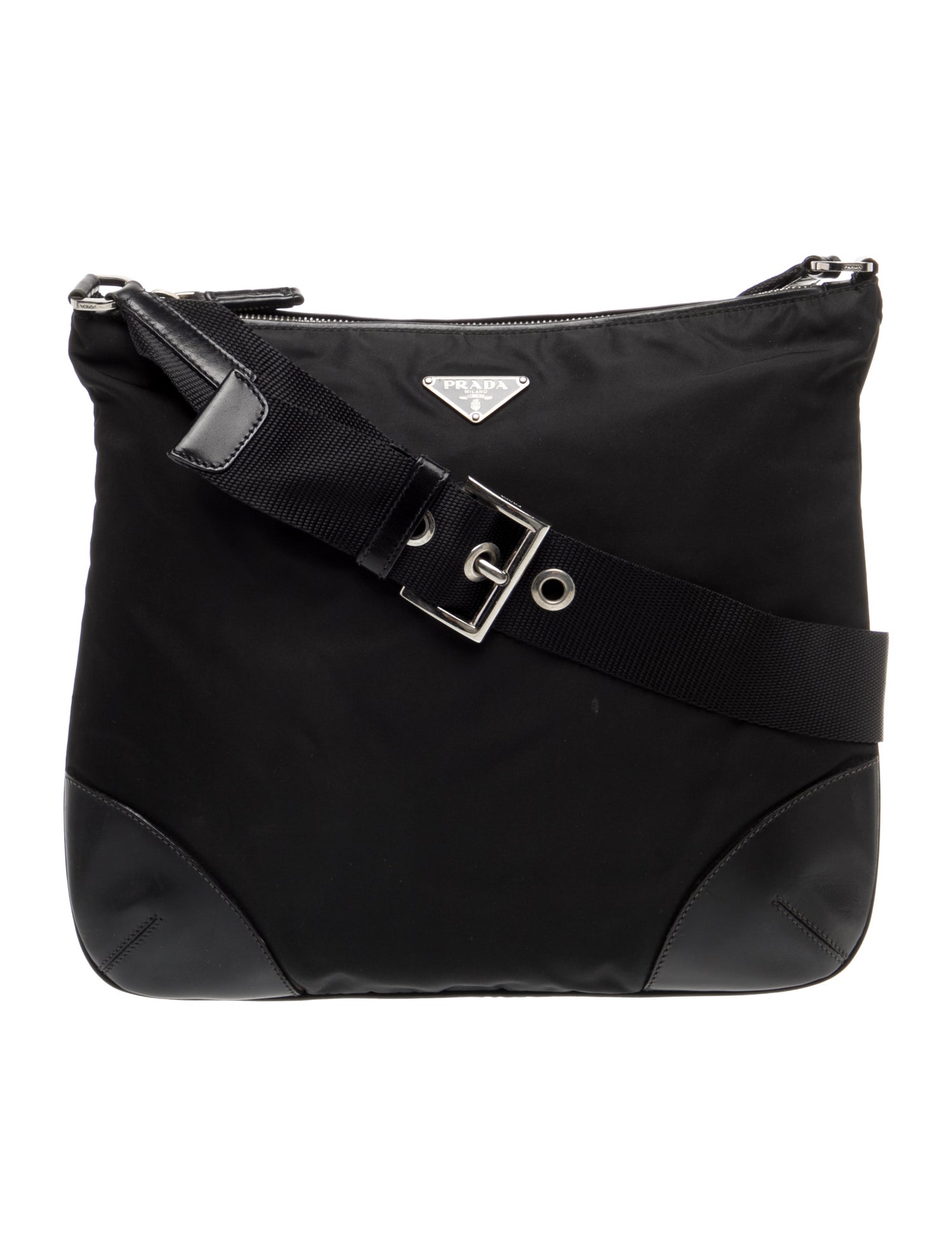 Prada Tessuto Nylon Messenger Bag