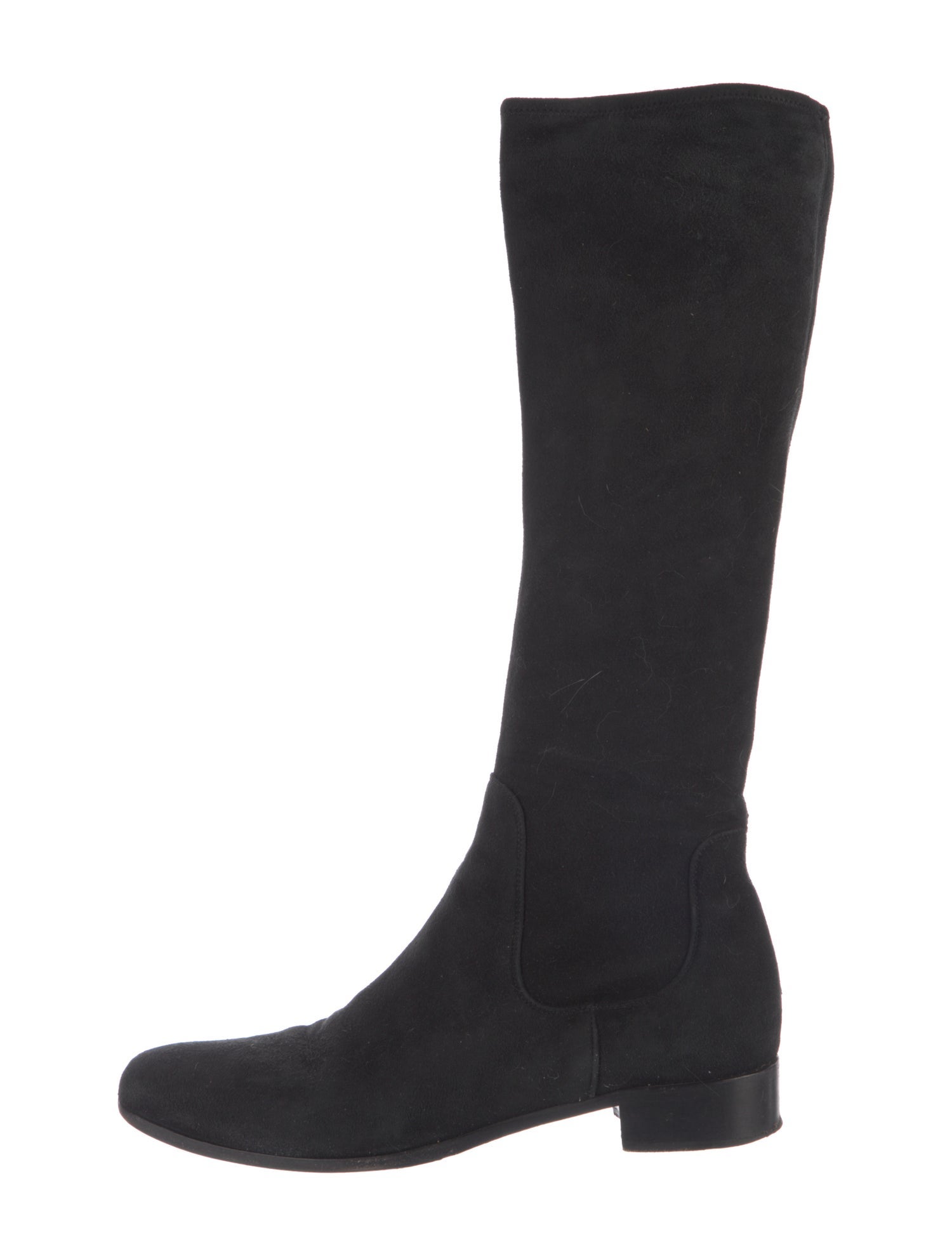 Prada Suede Riding Boots