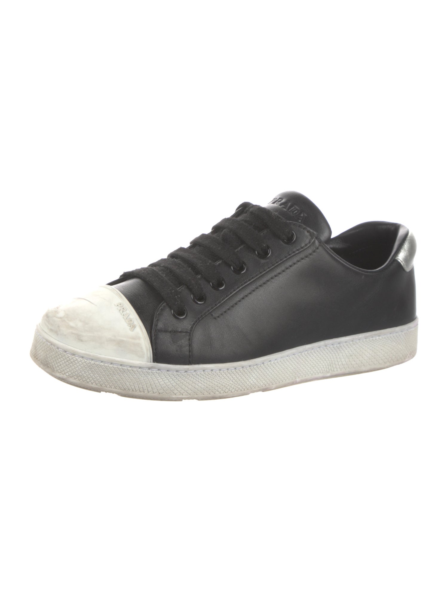 Prada Leather Sneakers