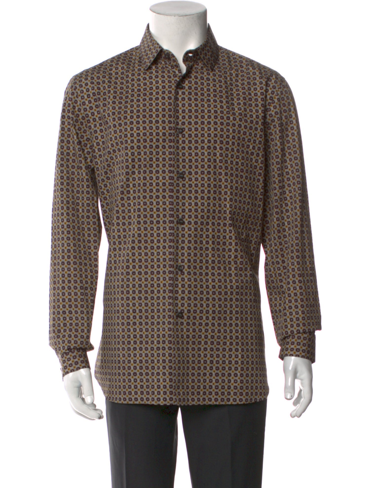 Prada 2016 Polka Dot Print Shirt