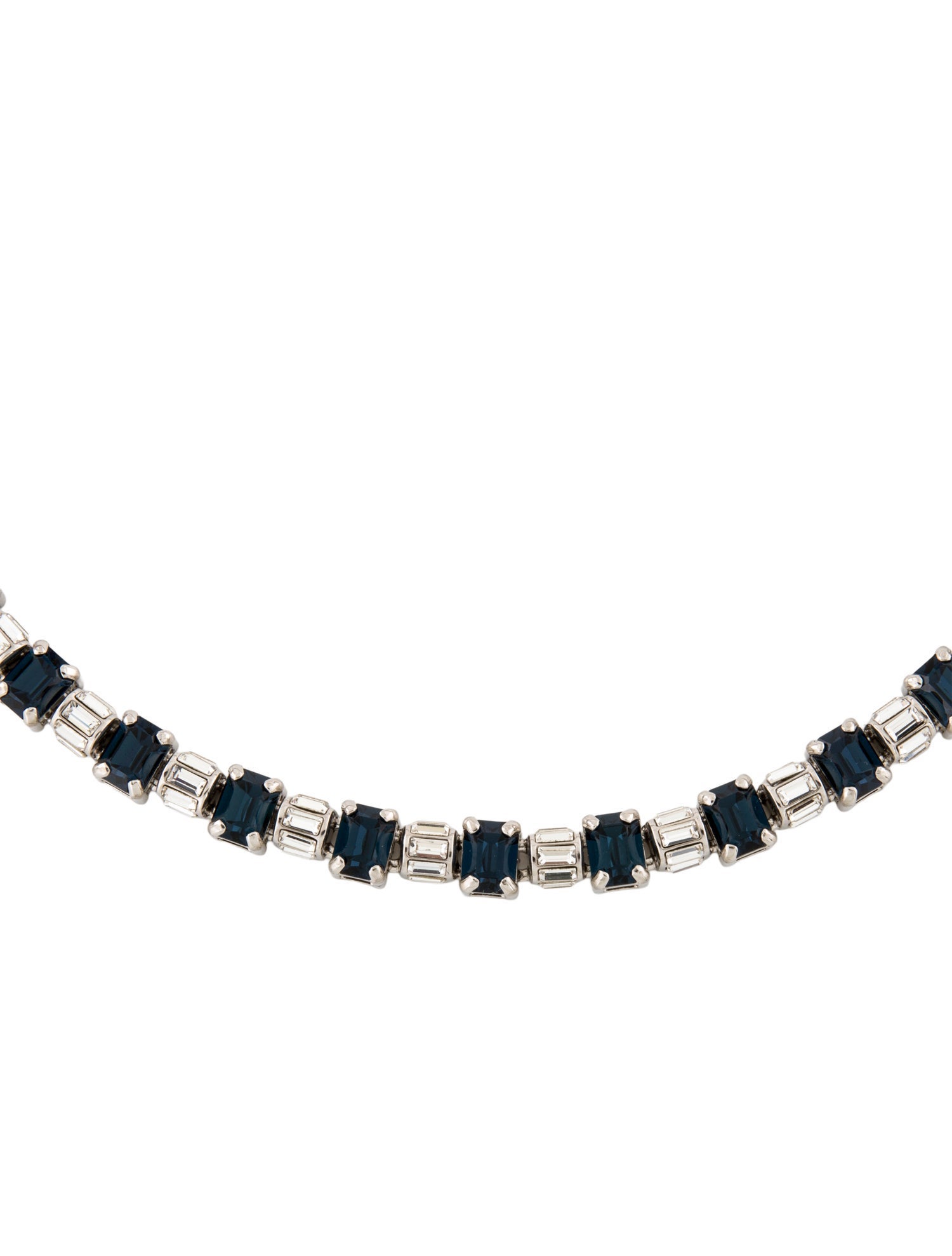 Prada Crystal Collar Necklace