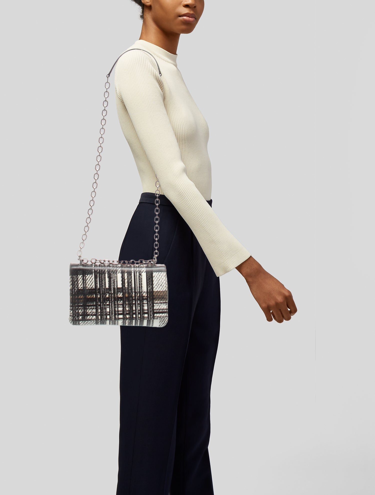 Prada Saffiano Leather Minaudière