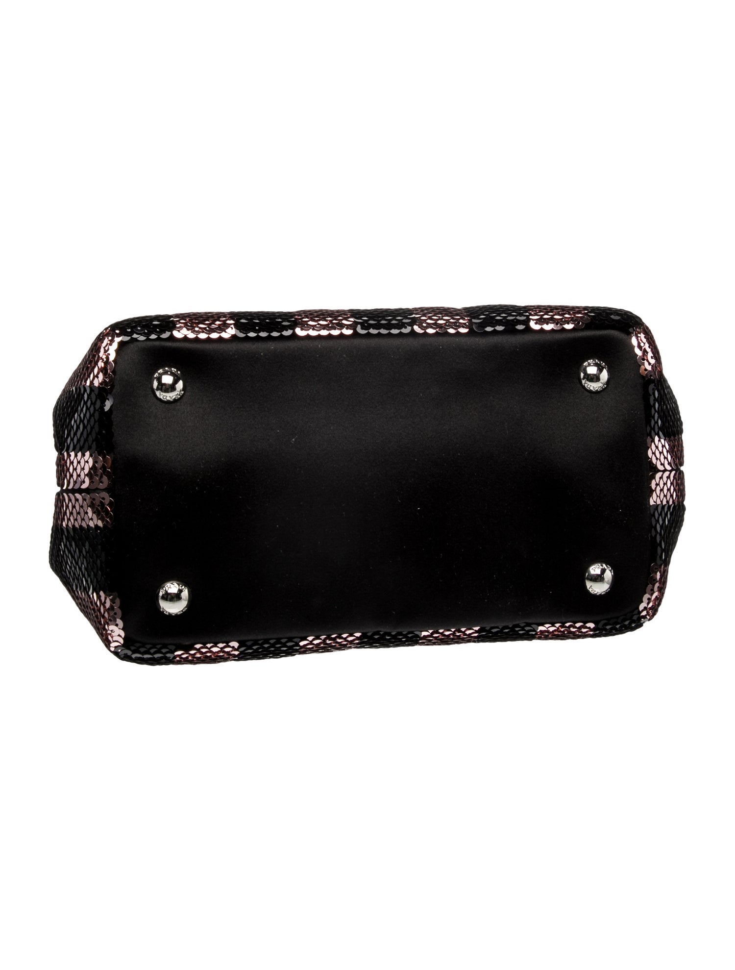 Sequins Top Handle Bag