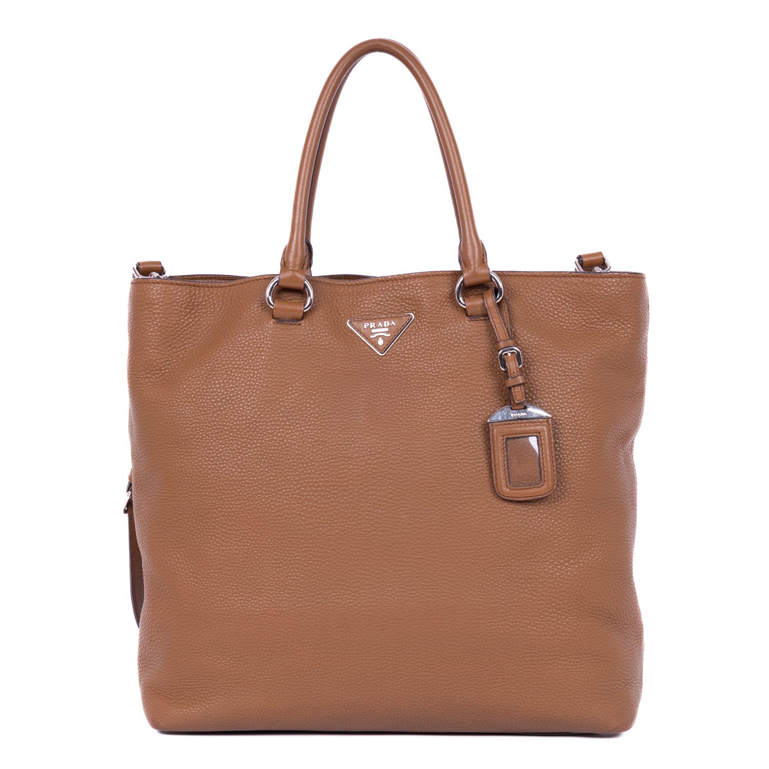 Prada Leather Shopping Tote