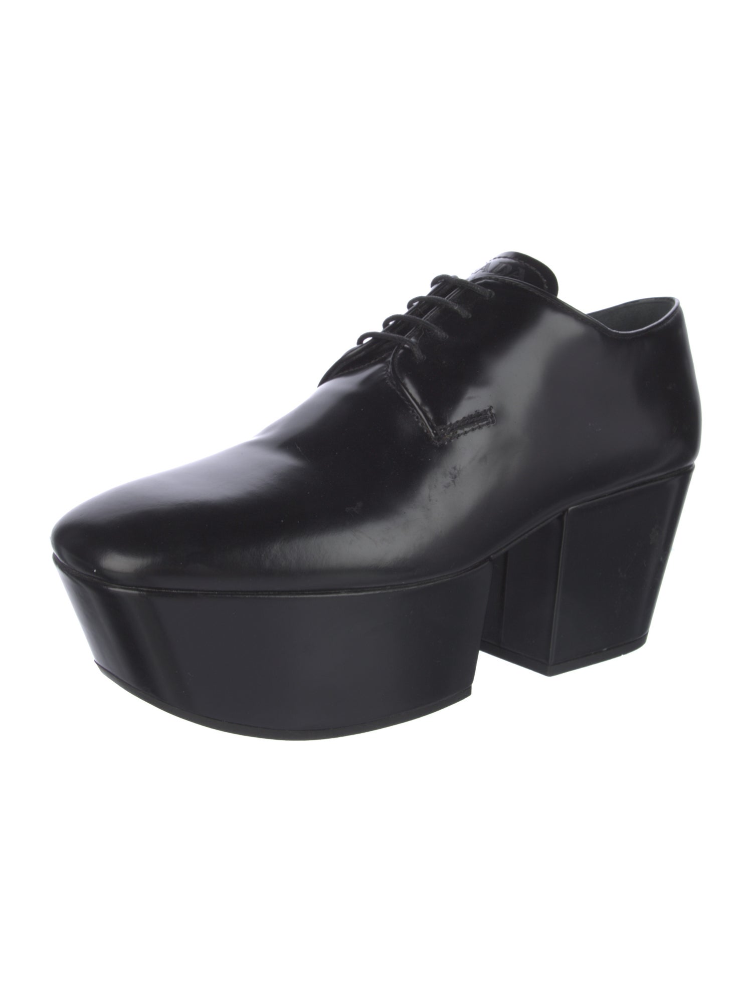 Prada Leather Oxfords