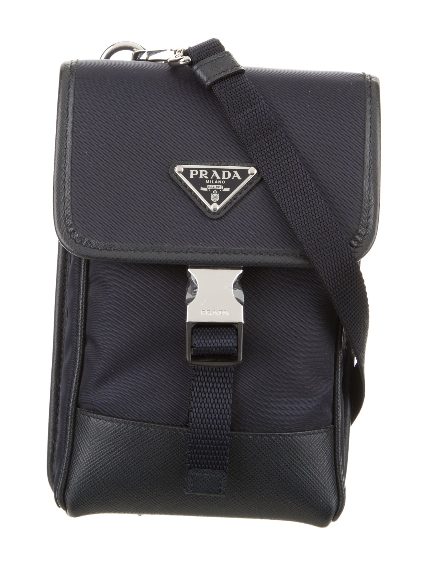 Prada Re-Nylon And Saffiano Leather Smartphone Case