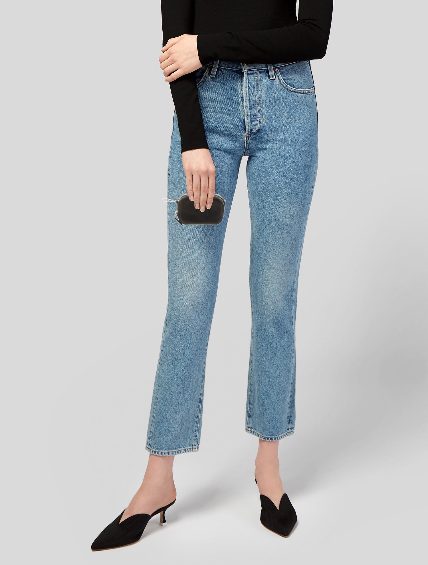 Prada Enameled Metal Triangle Crossbody Bag