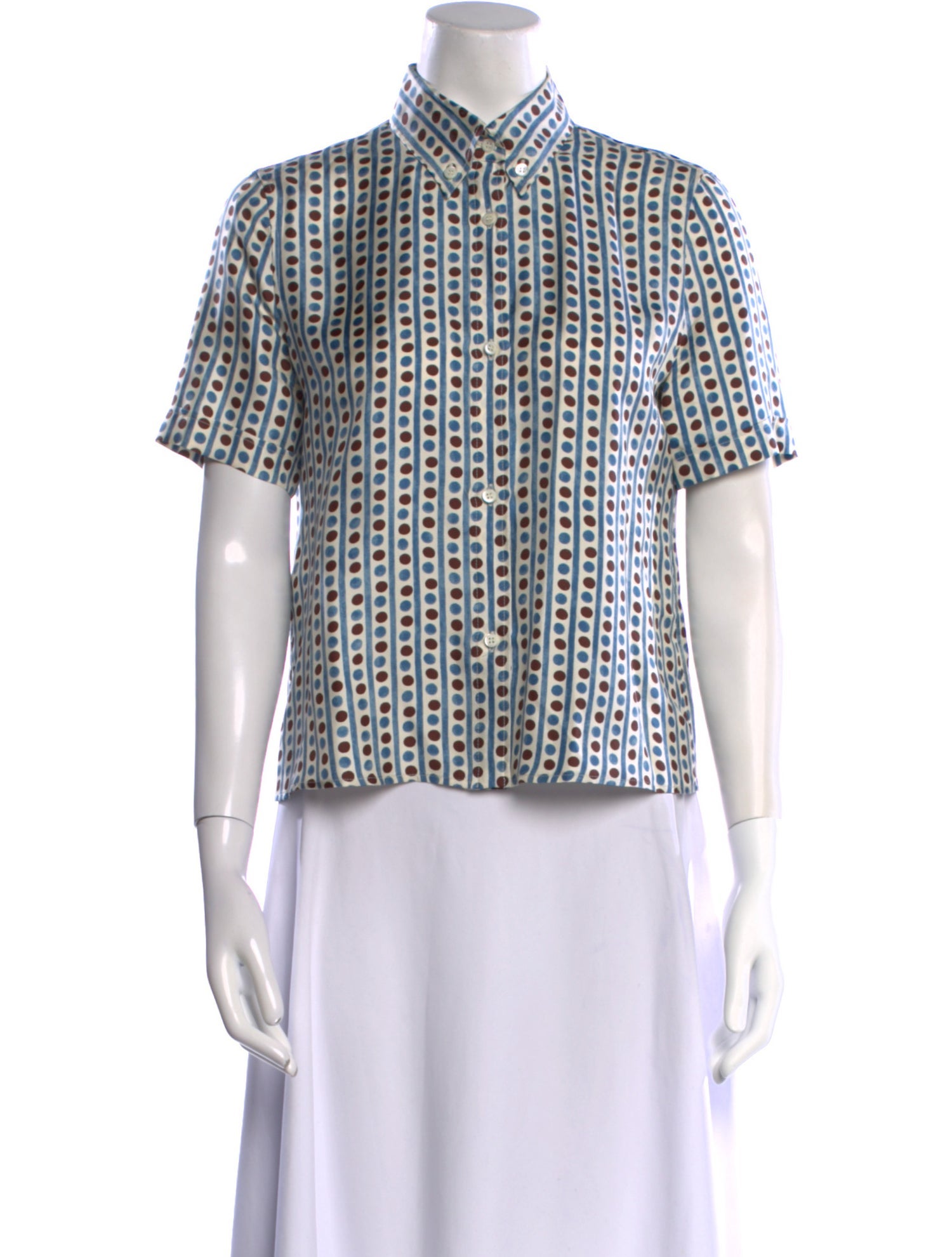 Prada Vintage 2004 Button-Up Top