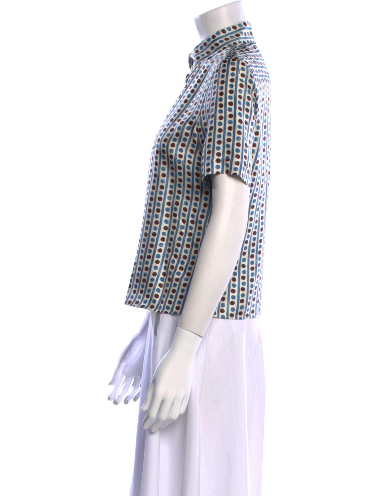 Prada Vintage 2004 Button-Up Top