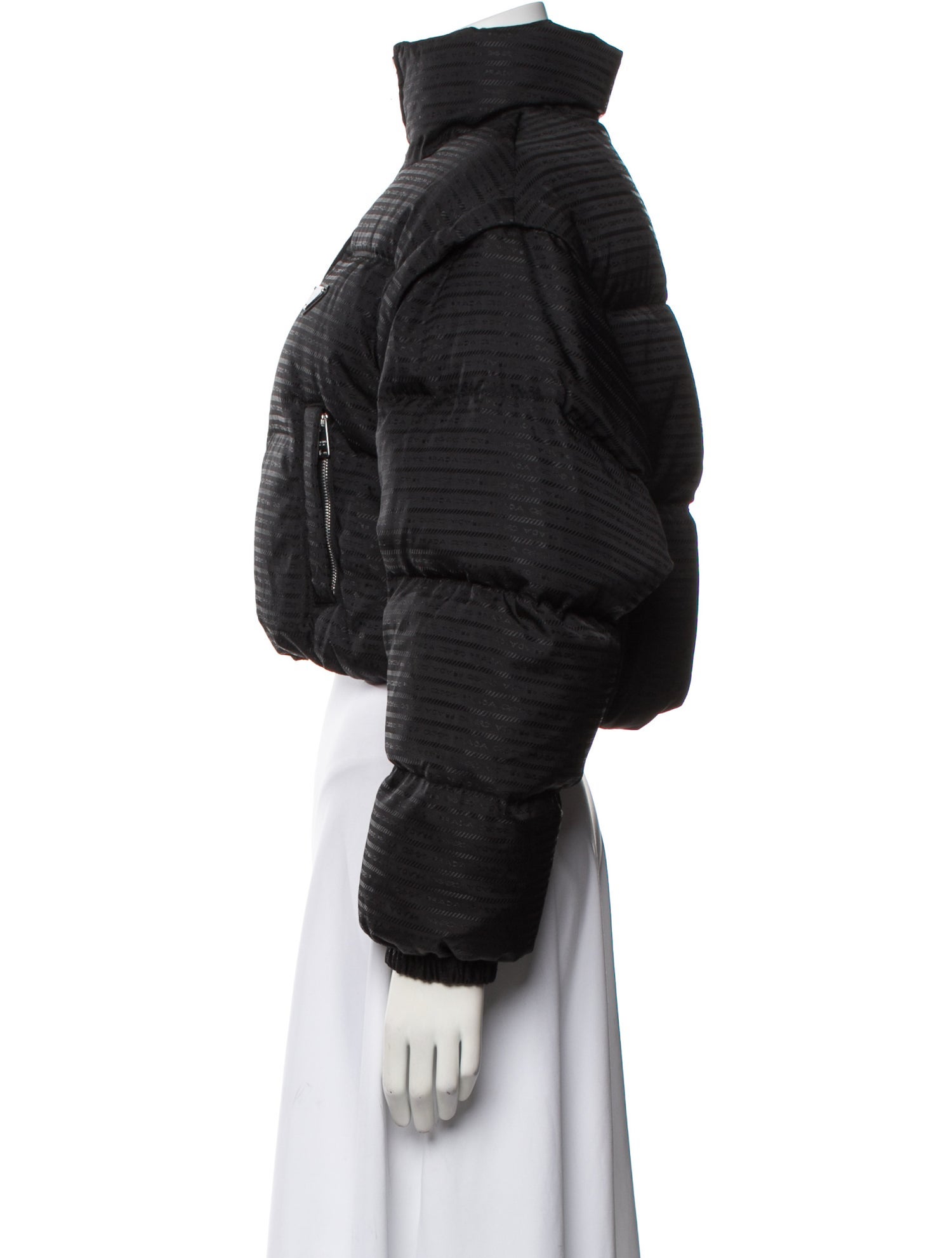 Prada 2022 Jacquard Down Jacket