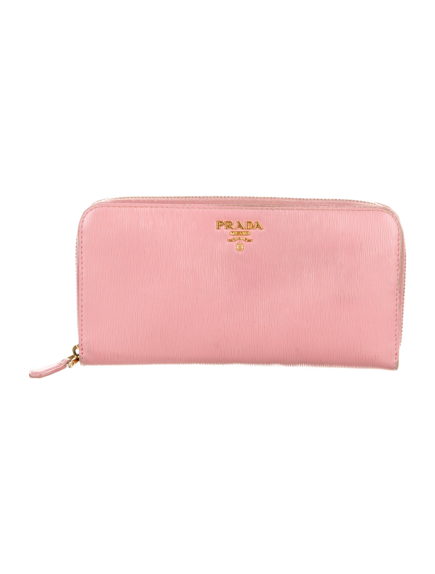 Prada Vitello Move Leather Continental Wallet